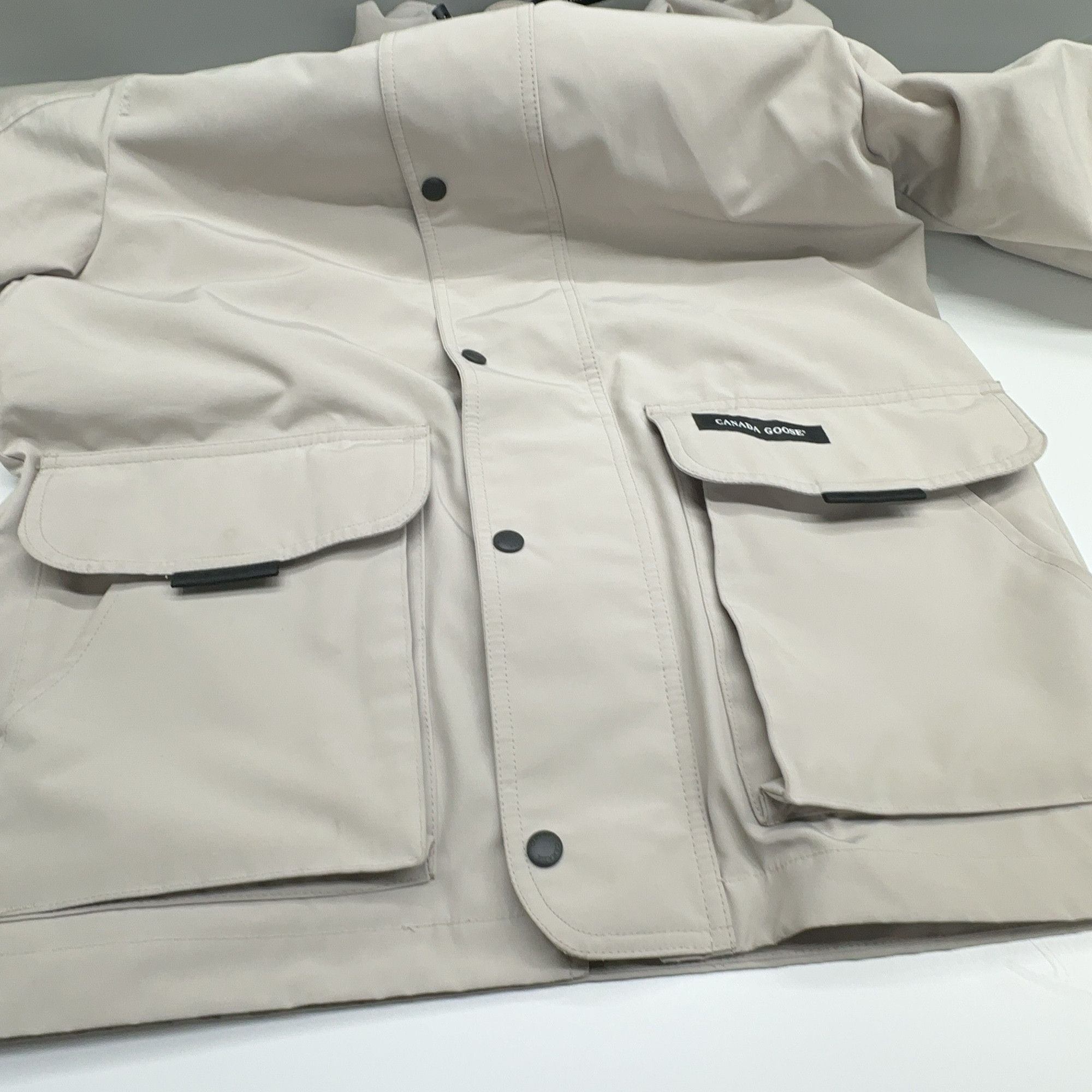 Canada Goose Canada Goose Lockeport Hooded Light Jacket Gray M Size US M / EU 48-50 / 2 - 6 Thumbnail