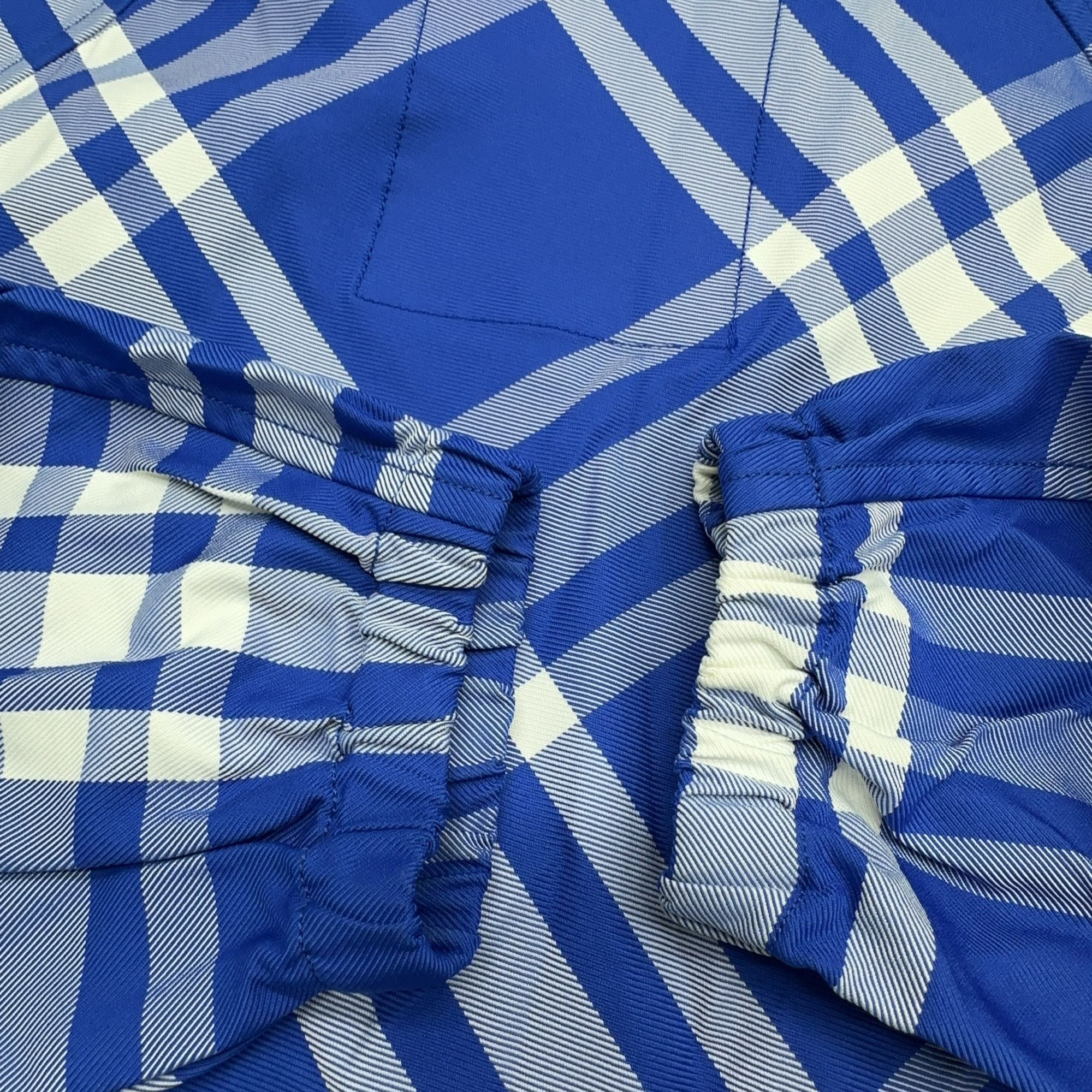 Burberry Burberry Blue Check Hooded Jacket Size M Size US M / EU 48-50 / 2 - 9 Thumbnail