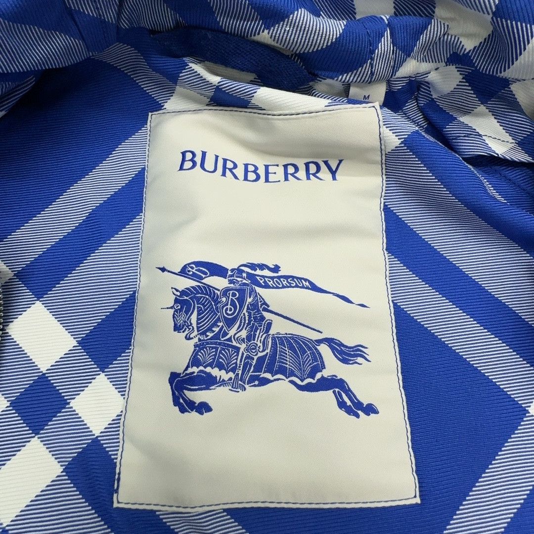Burberry Burberry Blue Check Hooded Jacket Size M Size US M / EU 48-50 / 2 - 3 Thumbnail