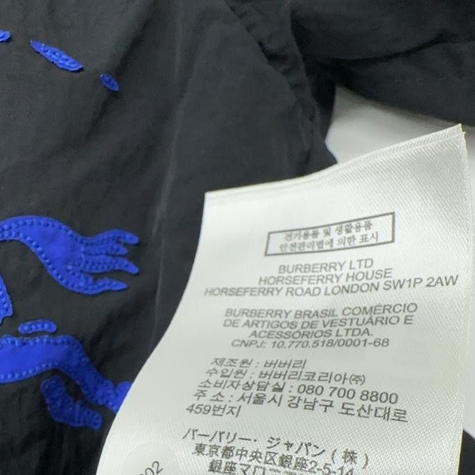 Burberry Burberry Blue Logo Hooded Jacket Size XS Size US XS / EU 42 / 0 - 6 Thumbnail