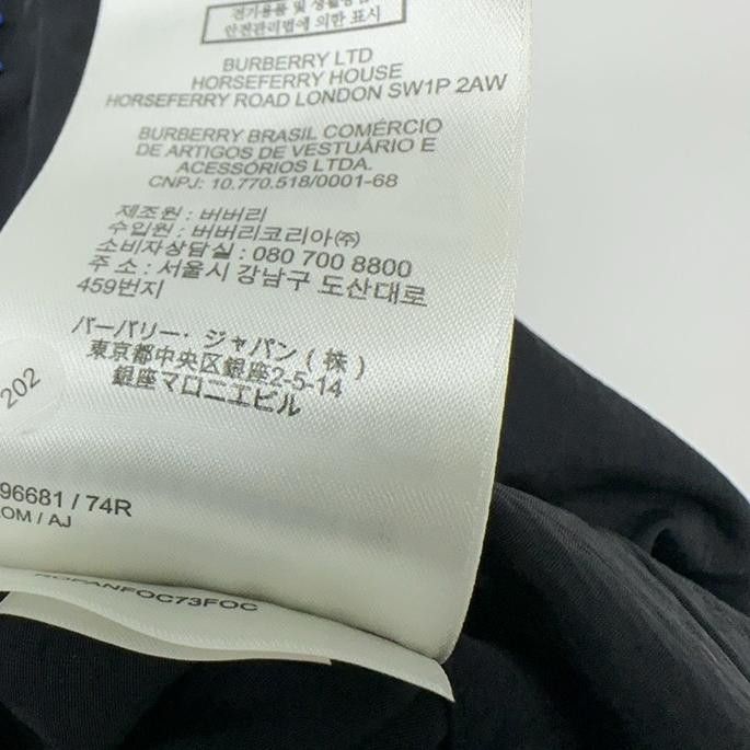 Burberry Burberry Blue Logo Hooded Jacket Size XS Size US XS / EU 42 / 0 - 8 Thumbnail