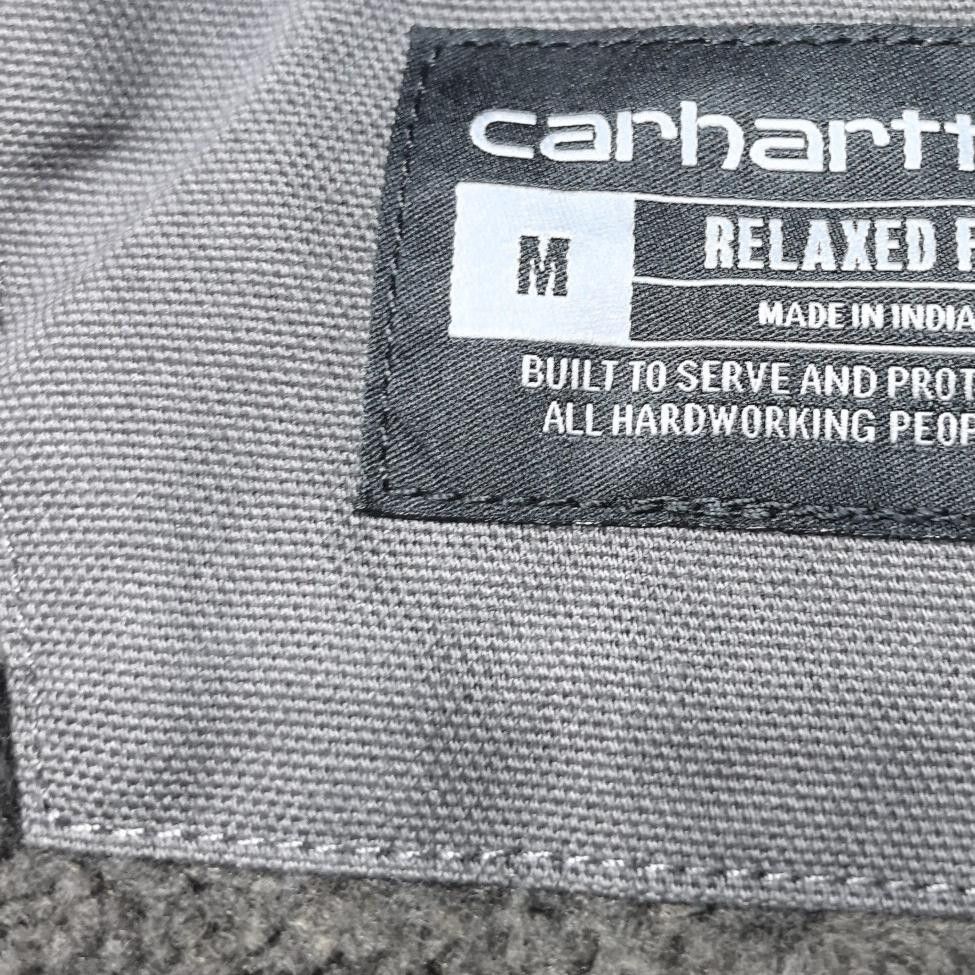 Carhartt Carhartt Washed Duck Sherpa-Lined Jacket Size M Size US M / EU 48-50 / 2 - 10 Thumbnail