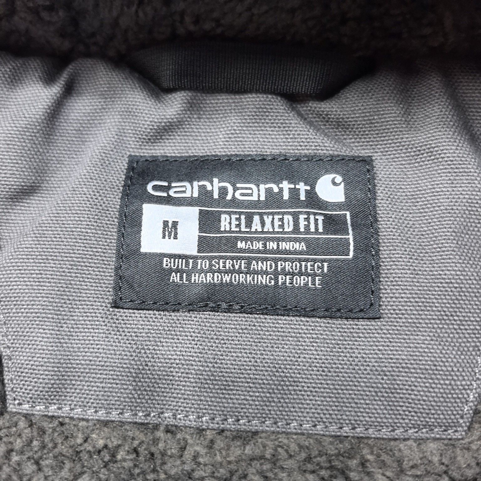 Carhartt Carhartt Washed Duck Sherpa-Lined Jacket Size M Size US M / EU 48-50 / 2 - 8 Thumbnail