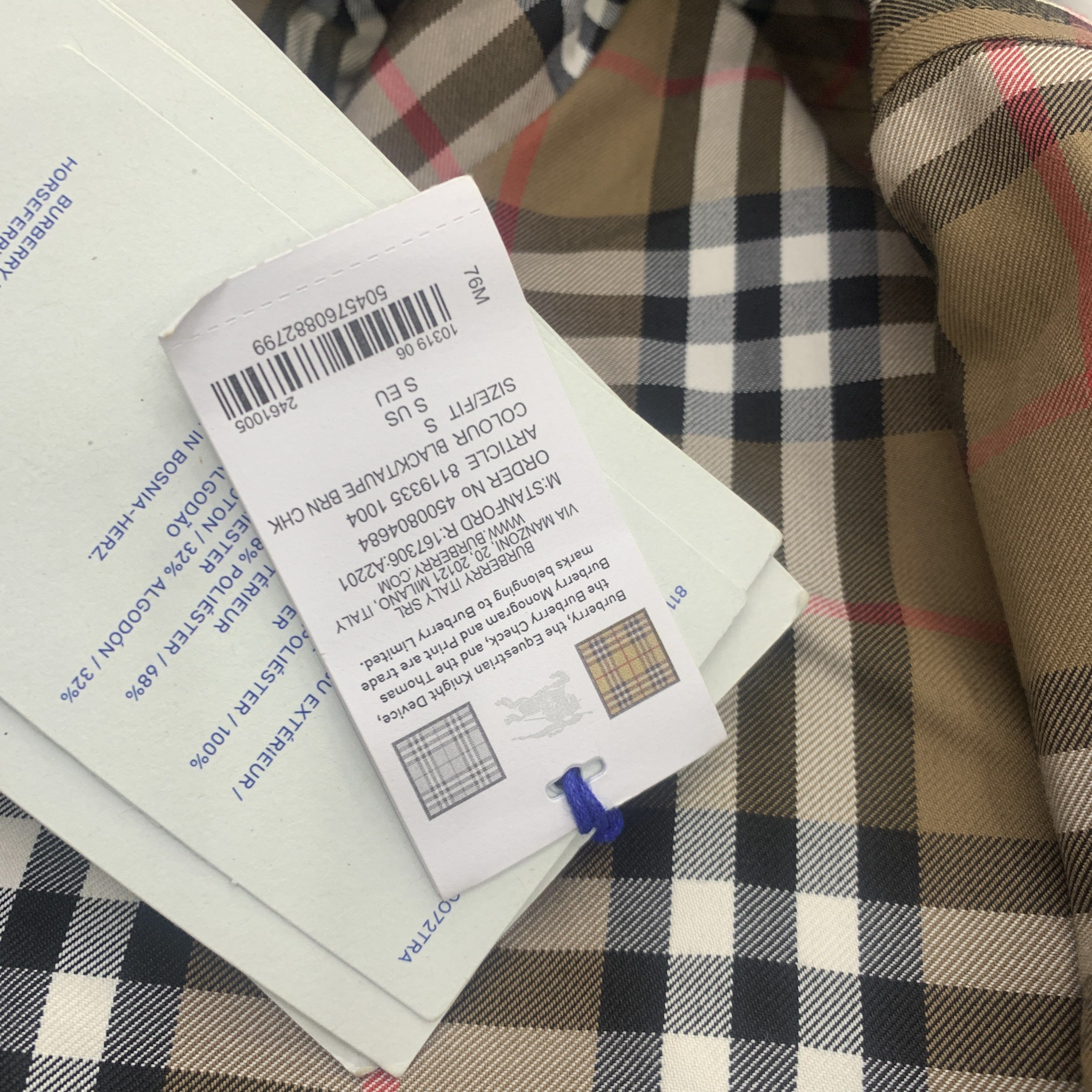 Burberry Burberry Reversible Hooded Jacket Size S Size US S / EU 44-46 / 1 - 2 Thumbnail