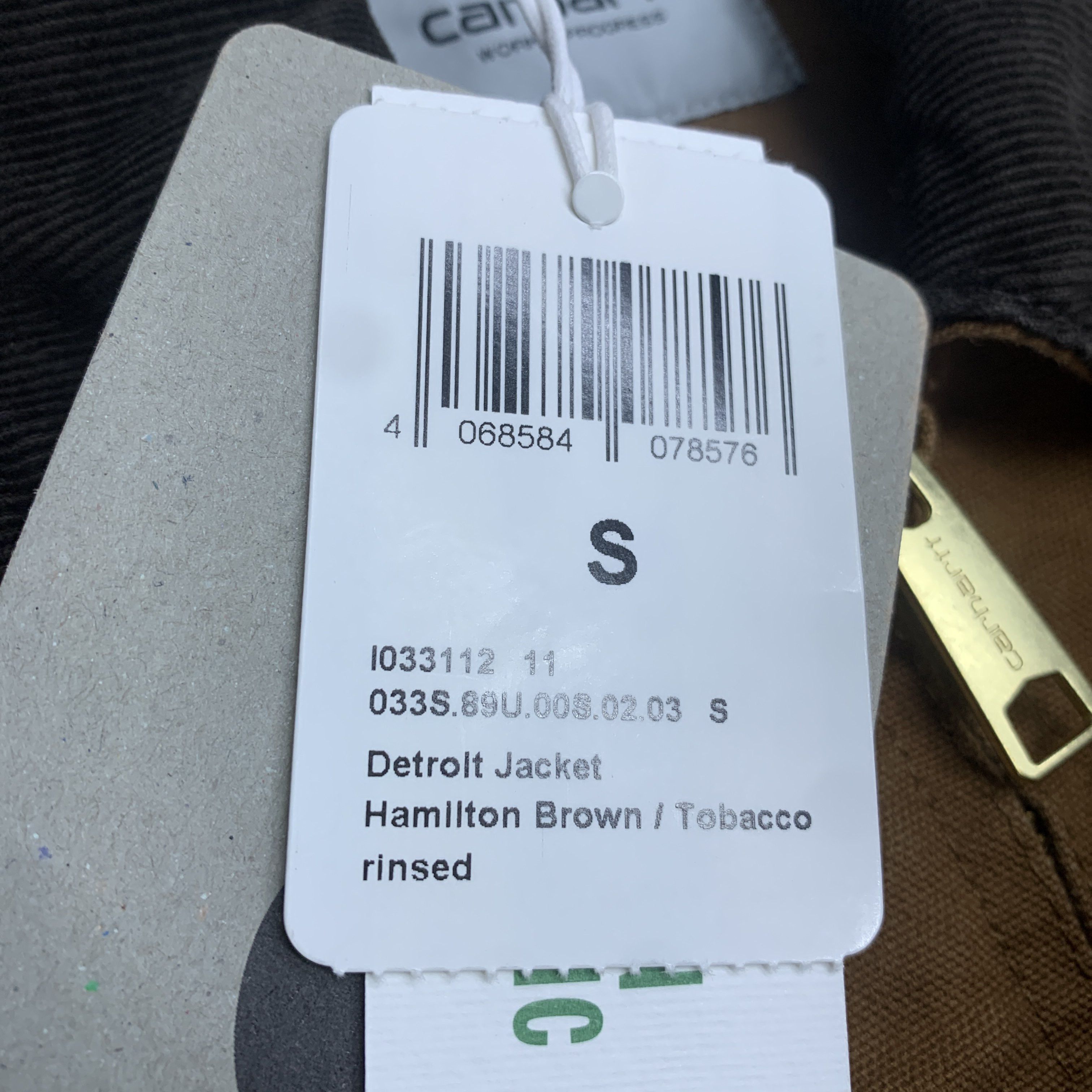 Carhartt Wip Carhartt WIP Detroit Jacket Hamilton Brown Size S Size US S / EU 44-46 / 1 - 4 Thumbnail