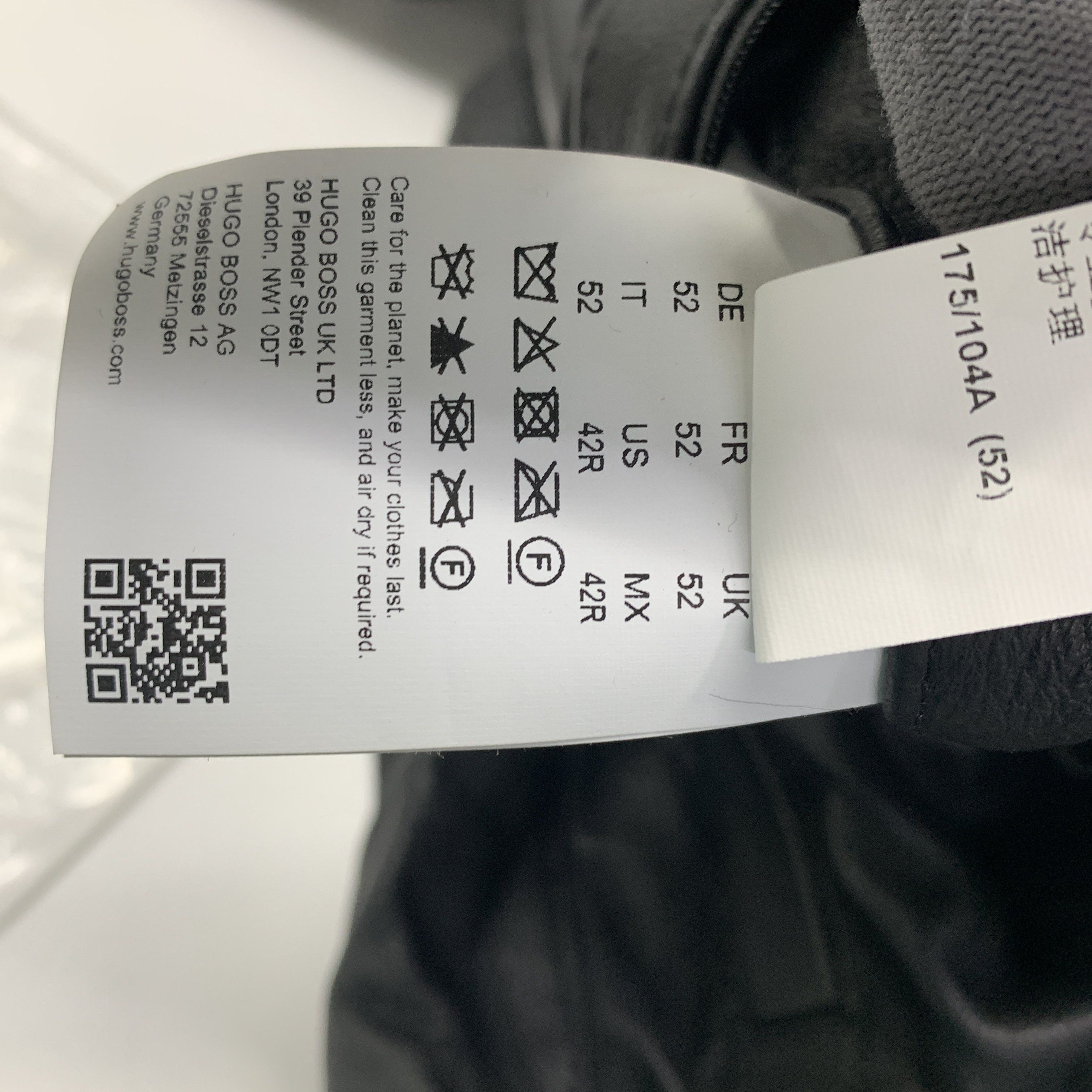 Hugo Boss BOSS Black Leather Jacket Size L Size US L / EU 52-54 / 3 - 5 Thumbnail