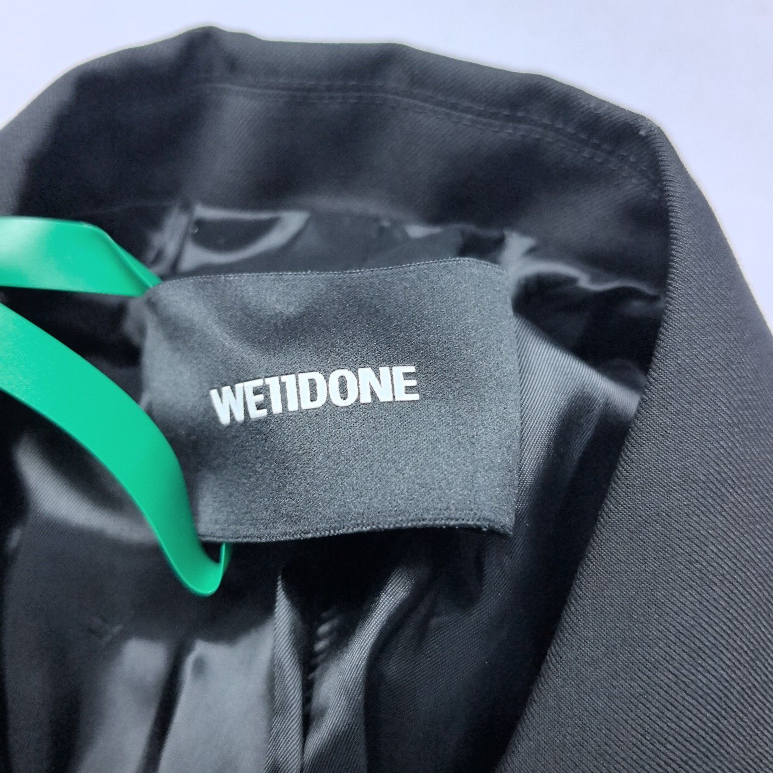 WE11DONE WE11DONE Logo Patch Blazer Size XL Size 42R - 8 Thumbnail