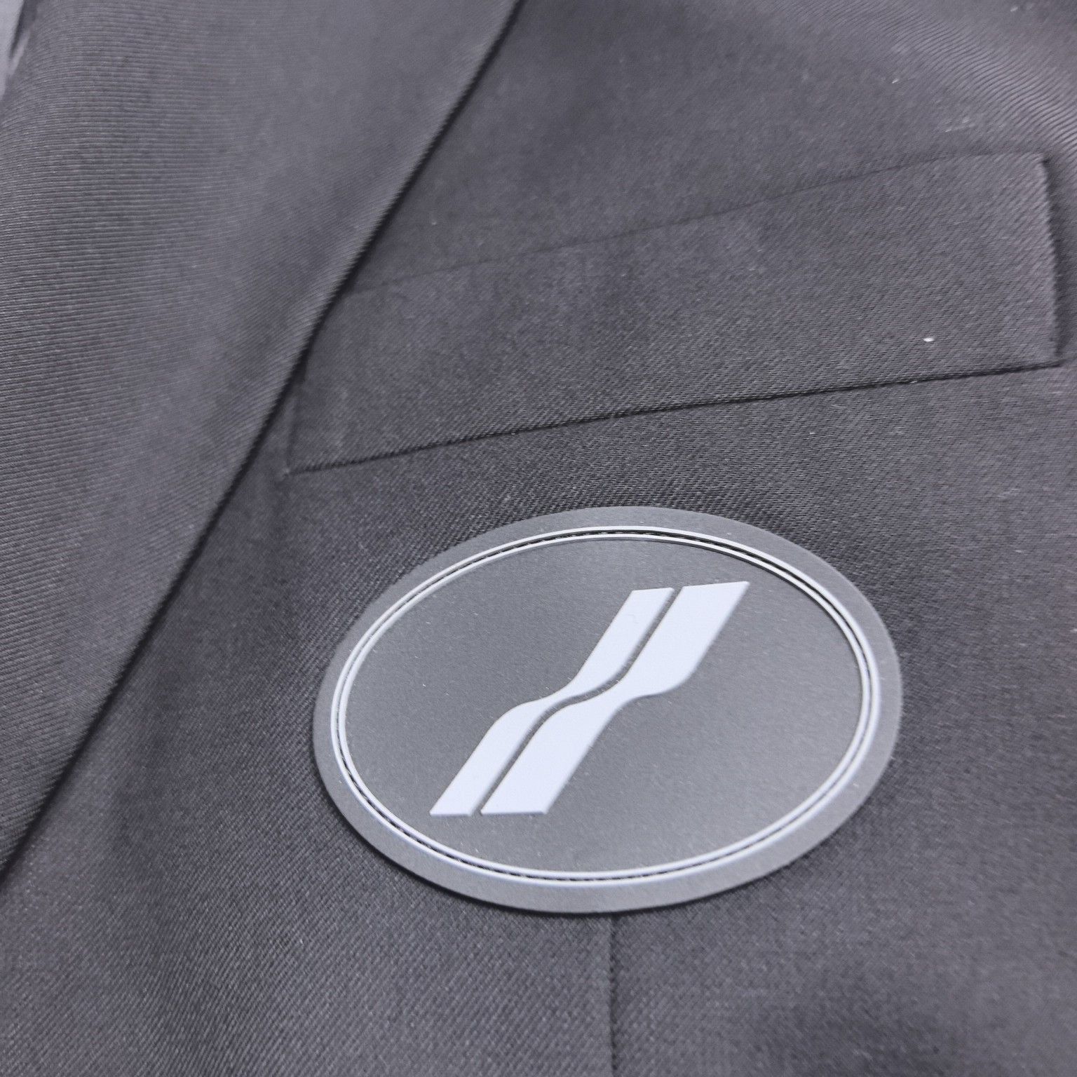 WE11DONE WE11DONE Logo Patch Blazer Size XL Size 42R - 14 Thumbnail