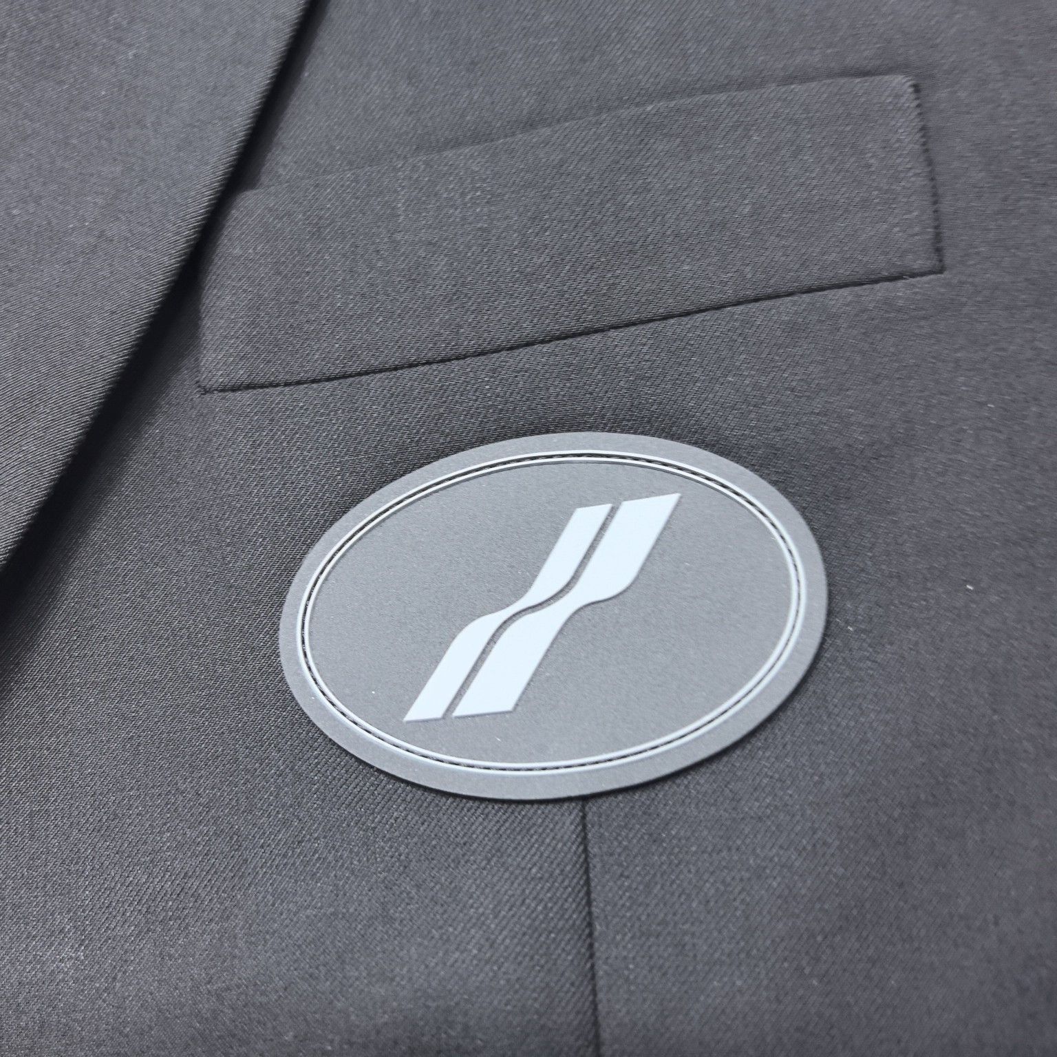 WE11DONE WE11DONE Logo Patch Blazer Size XL Size 42R - 6 Thumbnail