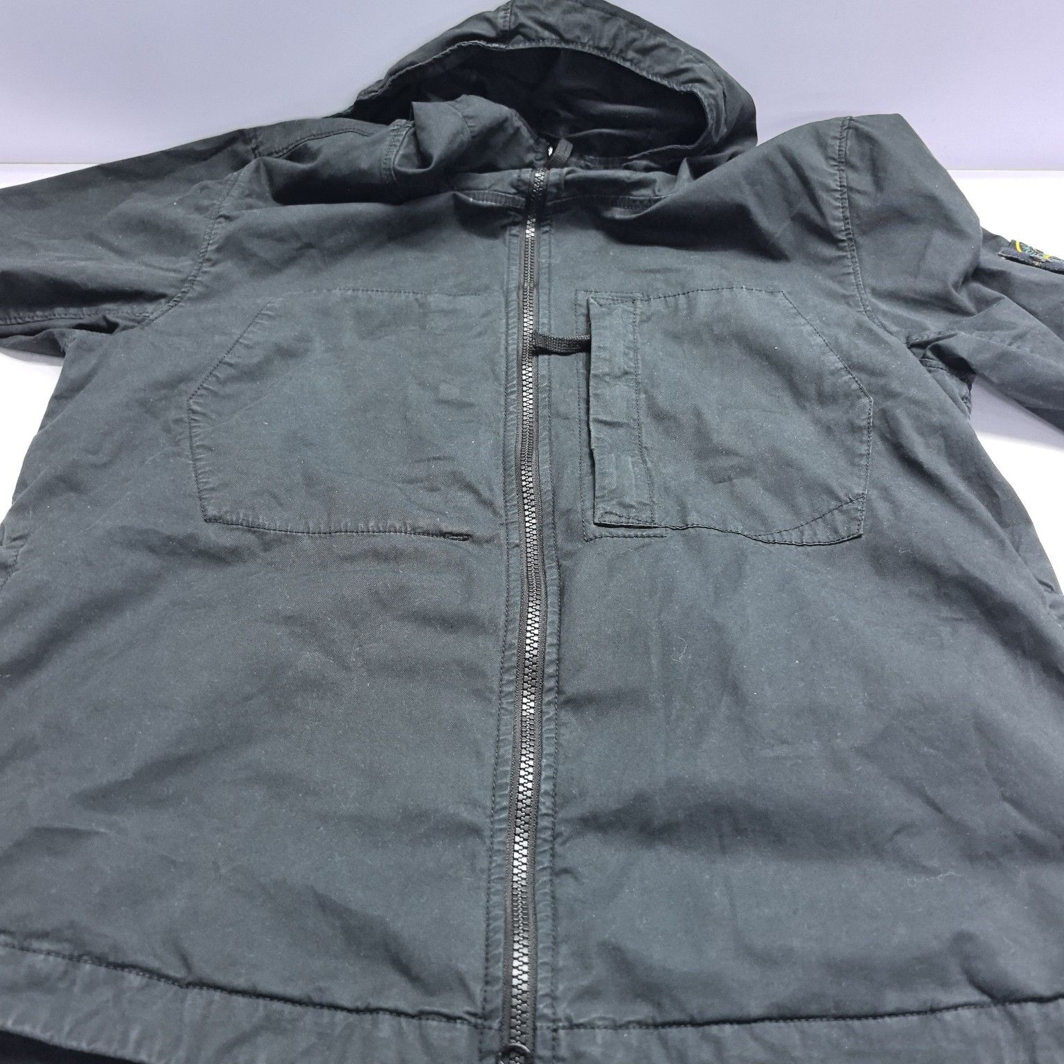 Stone Island Stone Island Supima Cotton Hooded Light Jacket Size M Size US M / EU 48-50 / 2 - 14 Thumbnail
