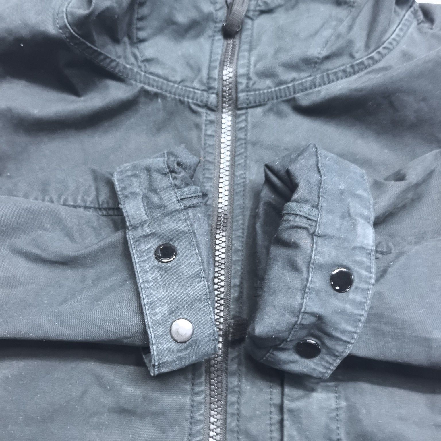 Stone Island Stone Island Supima Cotton Hooded Light Jacket Size M Size US M / EU 48-50 / 2 - 16 Thumbnail