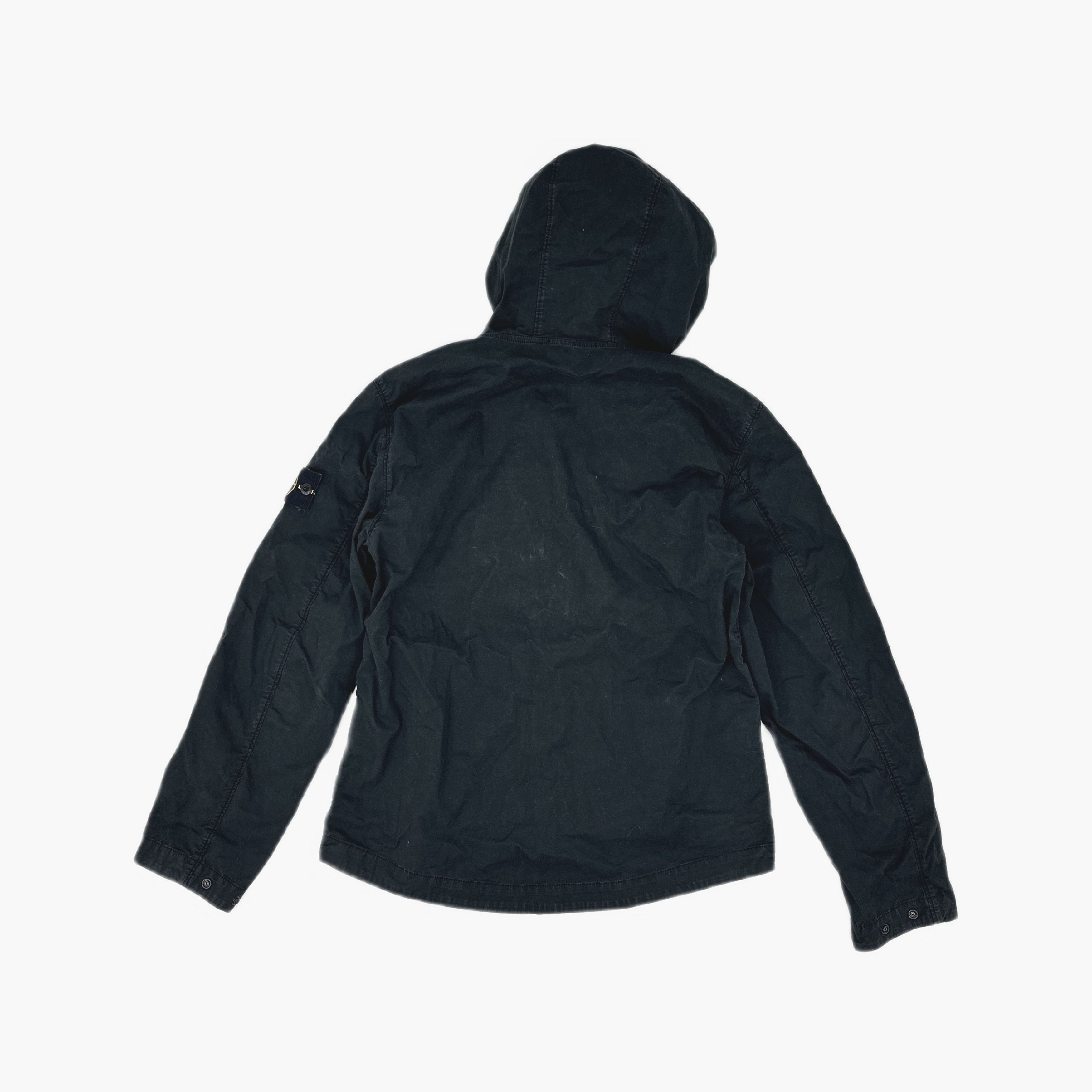 Stone Island Stone Island Supima Cotton Hooded Light Jacket Size M Size US M / EU 48-50 / 2 - 2 Thumbnail