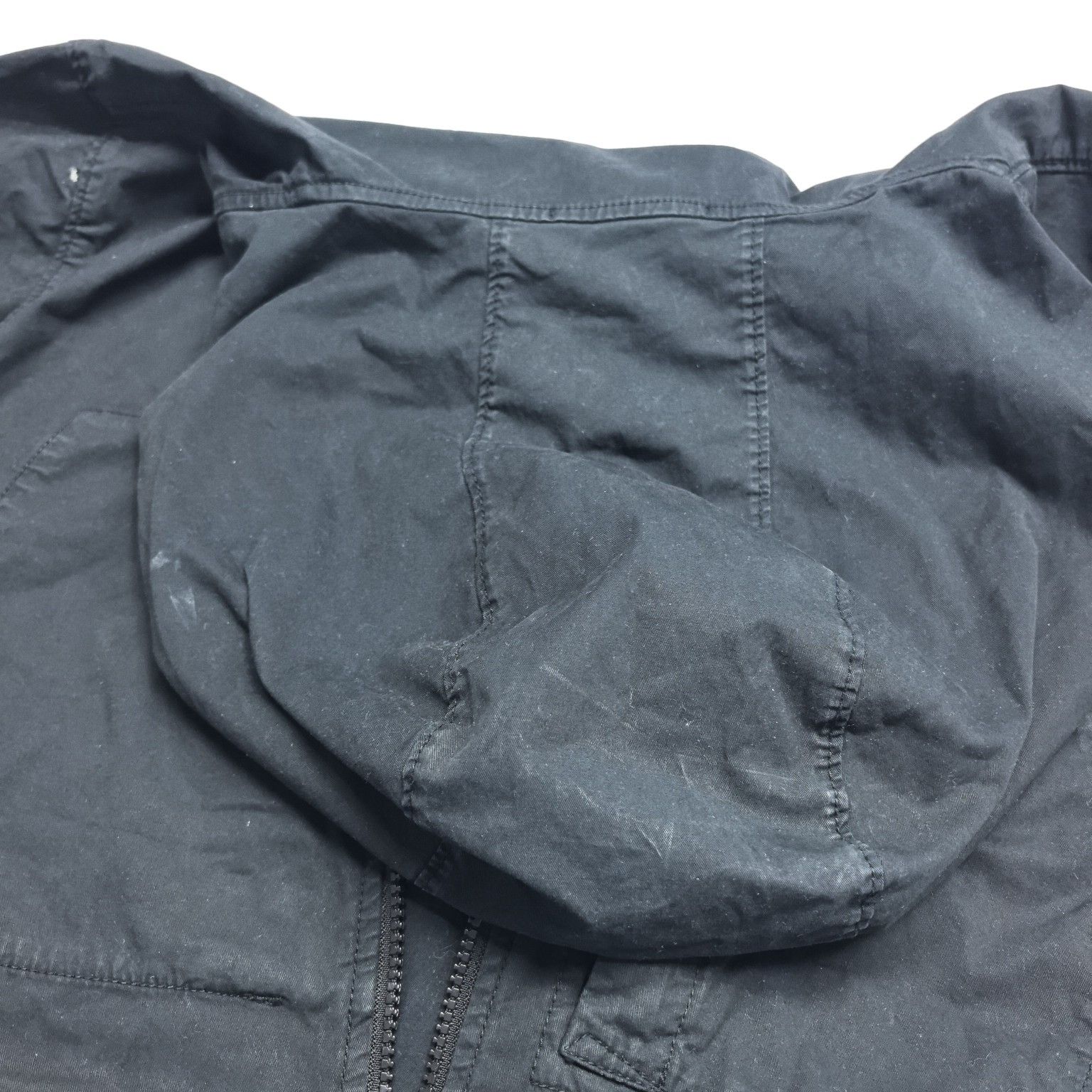 Stone Island Stone Island Supima Cotton Hooded Light Jacket Size M Size US M / EU 48-50 / 2 - 8 Thumbnail