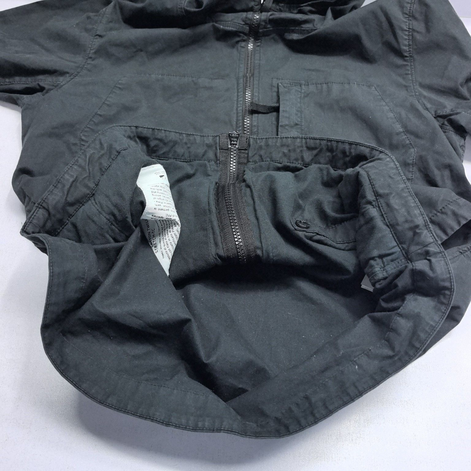 Stone Island Stone Island Supima Cotton Hooded Light Jacket Size M Size US M / EU 48-50 / 2 - 15 Thumbnail