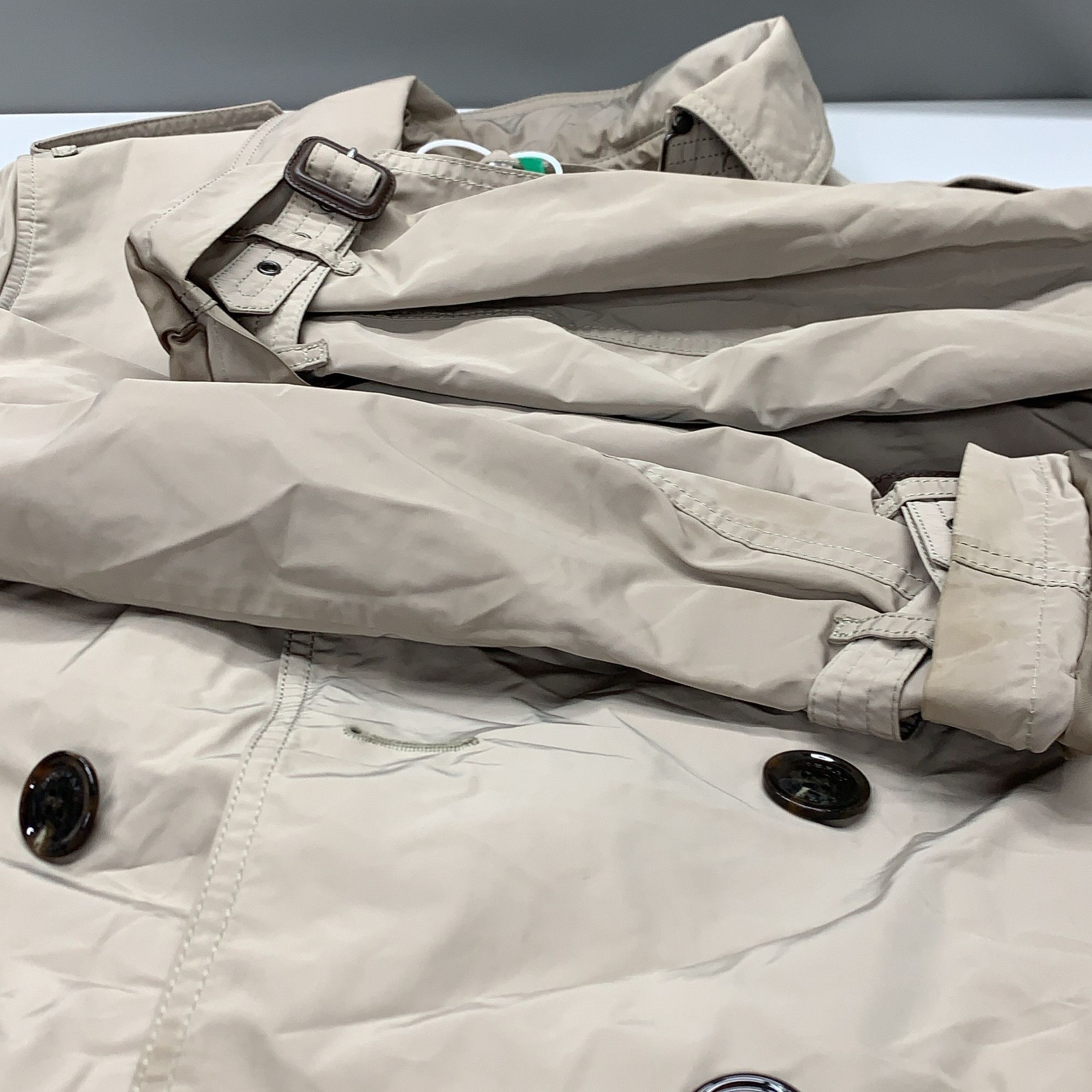 Burberry Burberry Brit Khaki Trench Coat Size S Size US S / EU 44-46 / 1 - 9 Thumbnail