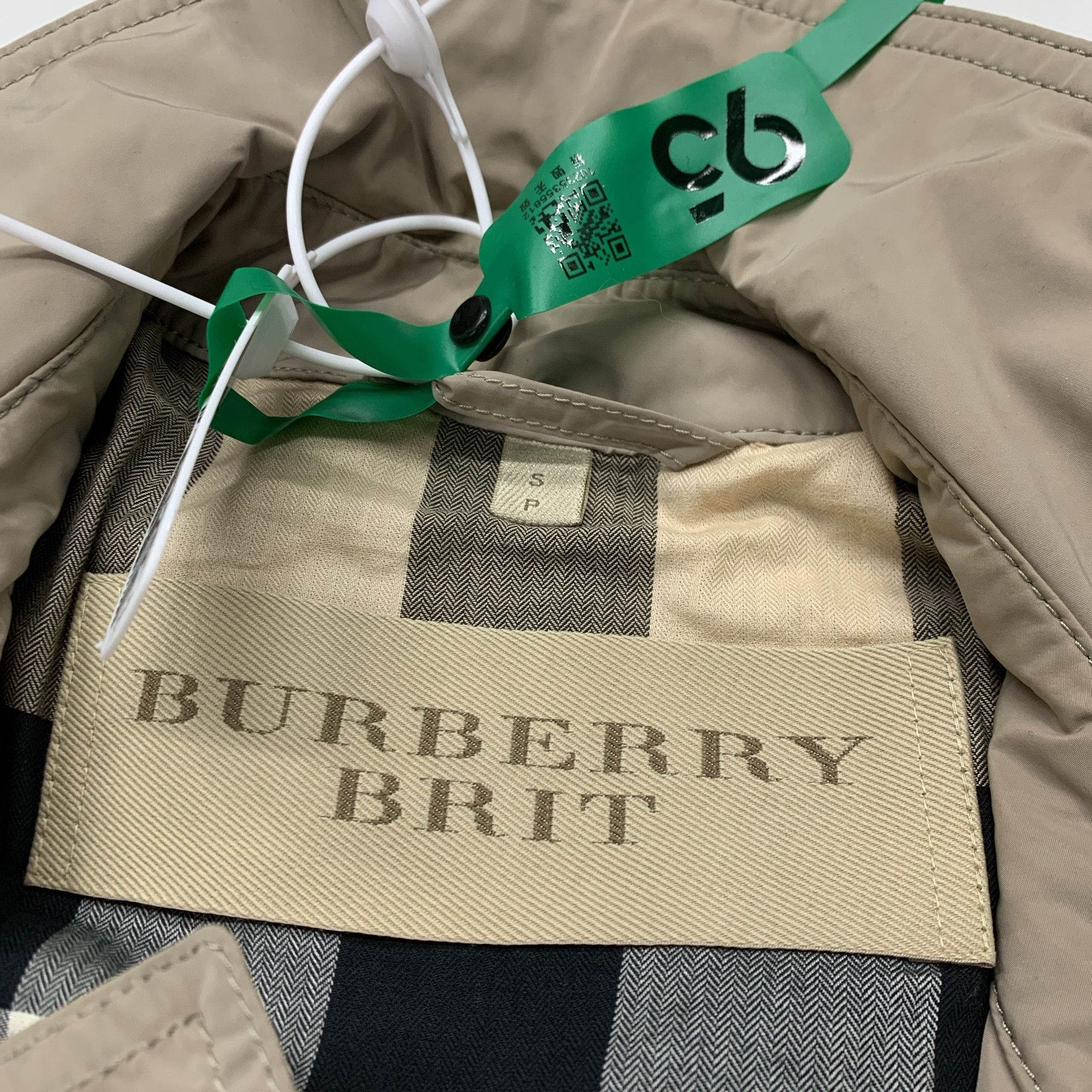 Burberry Burberry Brit Khaki Trench Coat Size S Size US S / EU 44-46 / 1 - 3 Thumbnail