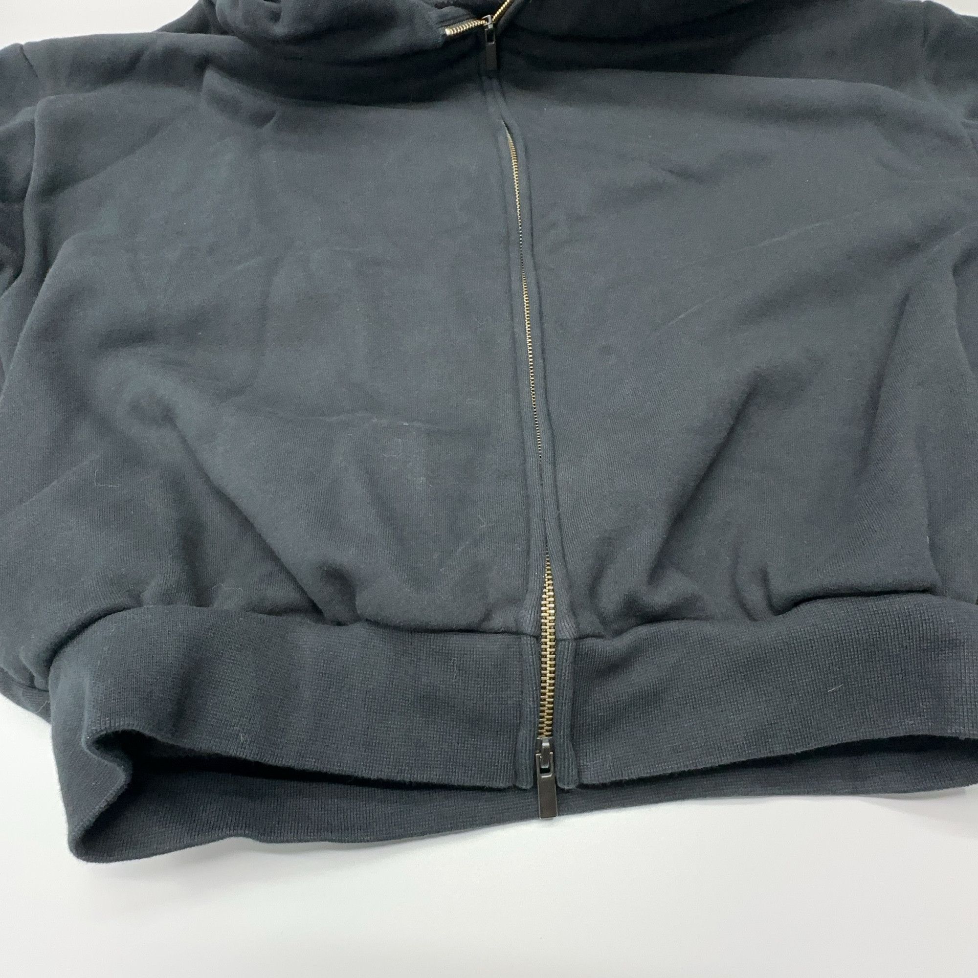 FOG Fear of God Essentials Fleece Zip-Up Hoodie Black Size S Size US S / EU 44-46 / 1 - 7 Thumbnail