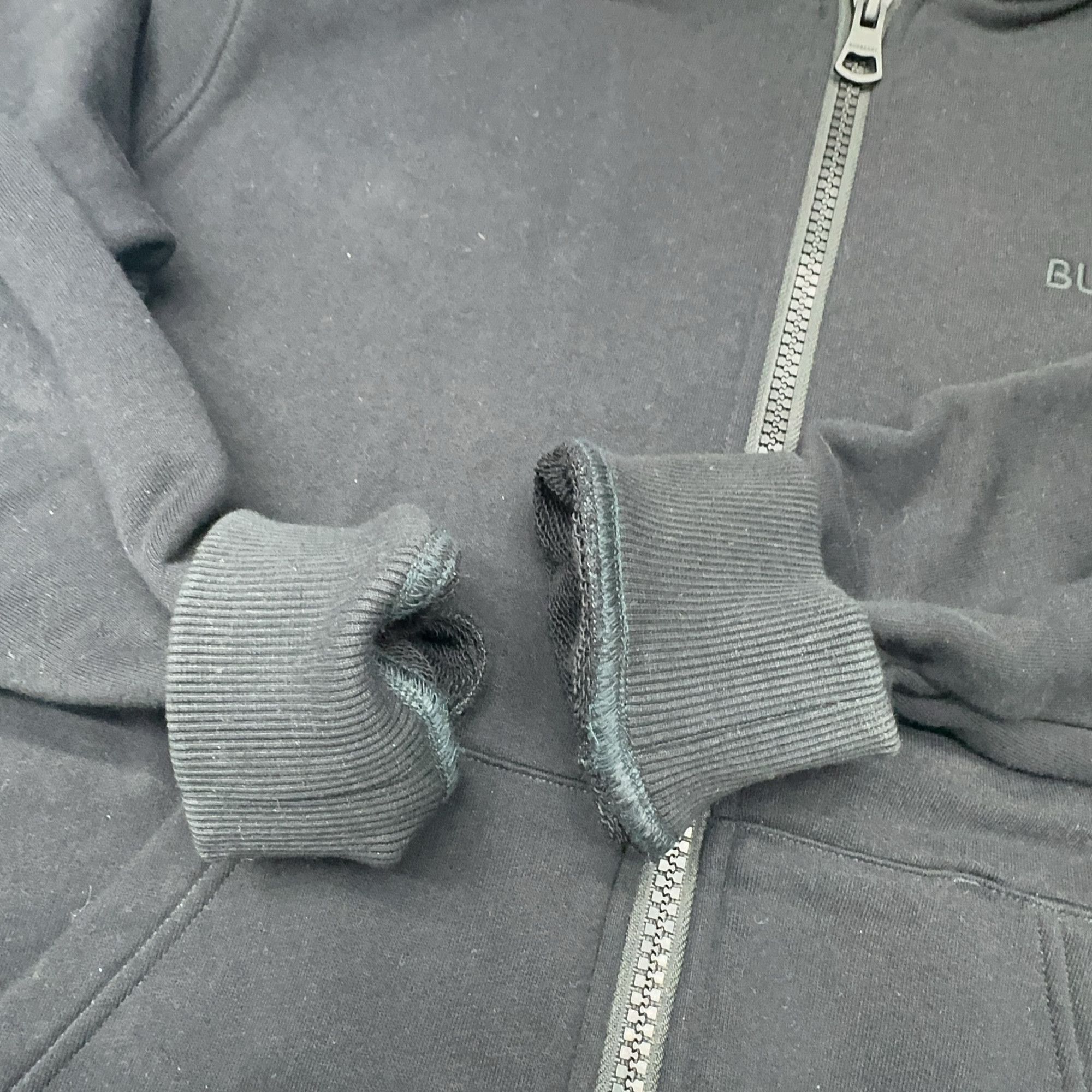 Burberry Burberry Check Lined Zip-Up Hoodie Size M Size US M / EU 48-50 / 2 - 8 Thumbnail