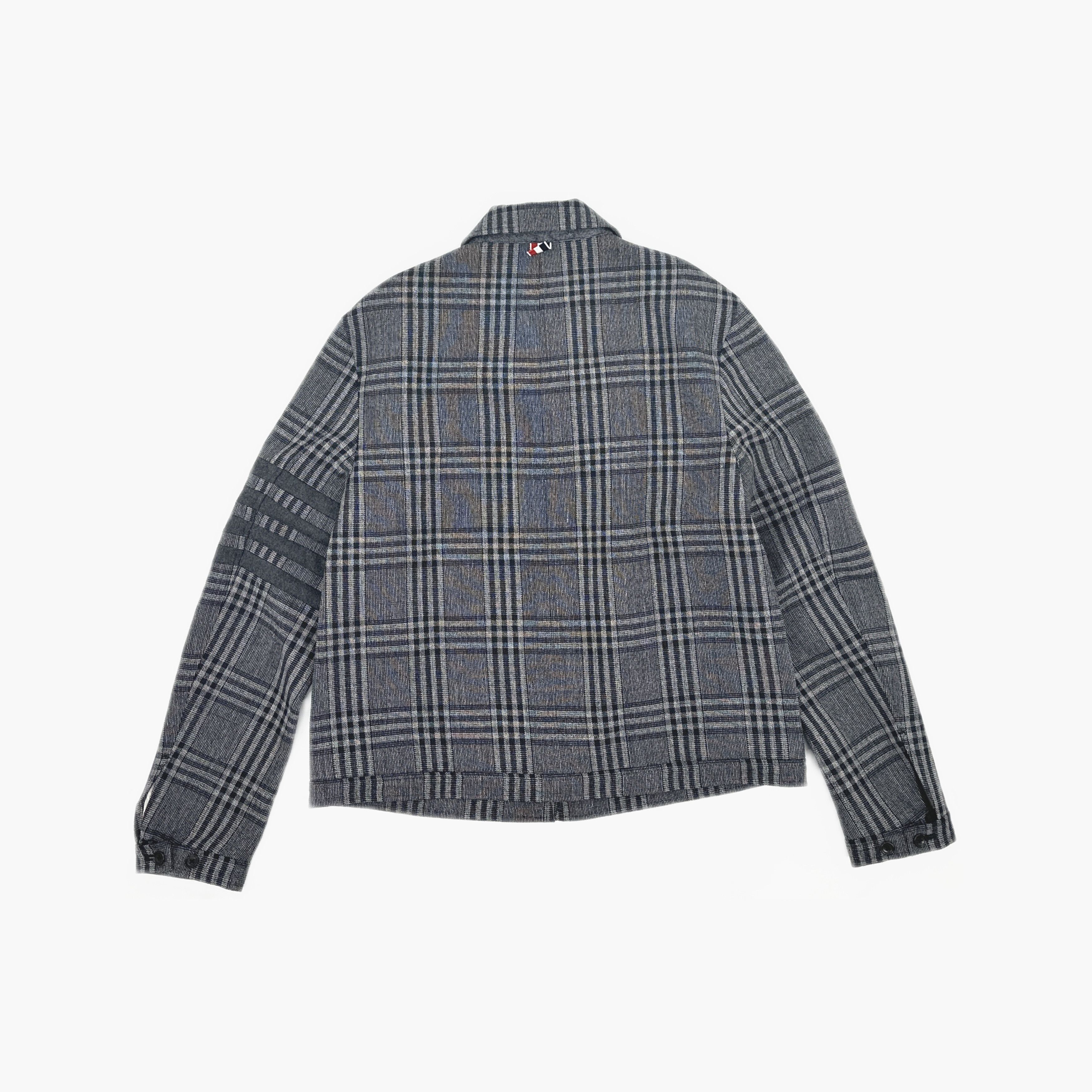Thom Browne Thom Browne Plaid Wool Zip Jacket Size M Size US M / EU 48-50 / 2 - 2 Thumbnail