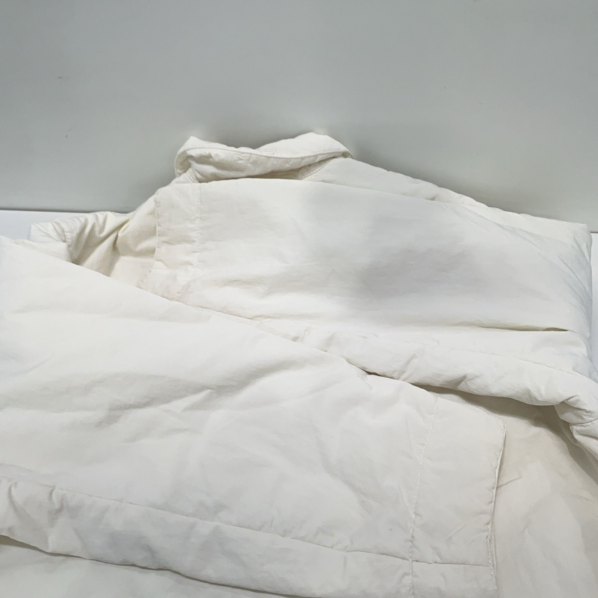 Bottega Veneta Bottega Veneta Nylon Shirt Jacket White Size L Size US L / EU 52-54 / 3 - 14 Thumbnail