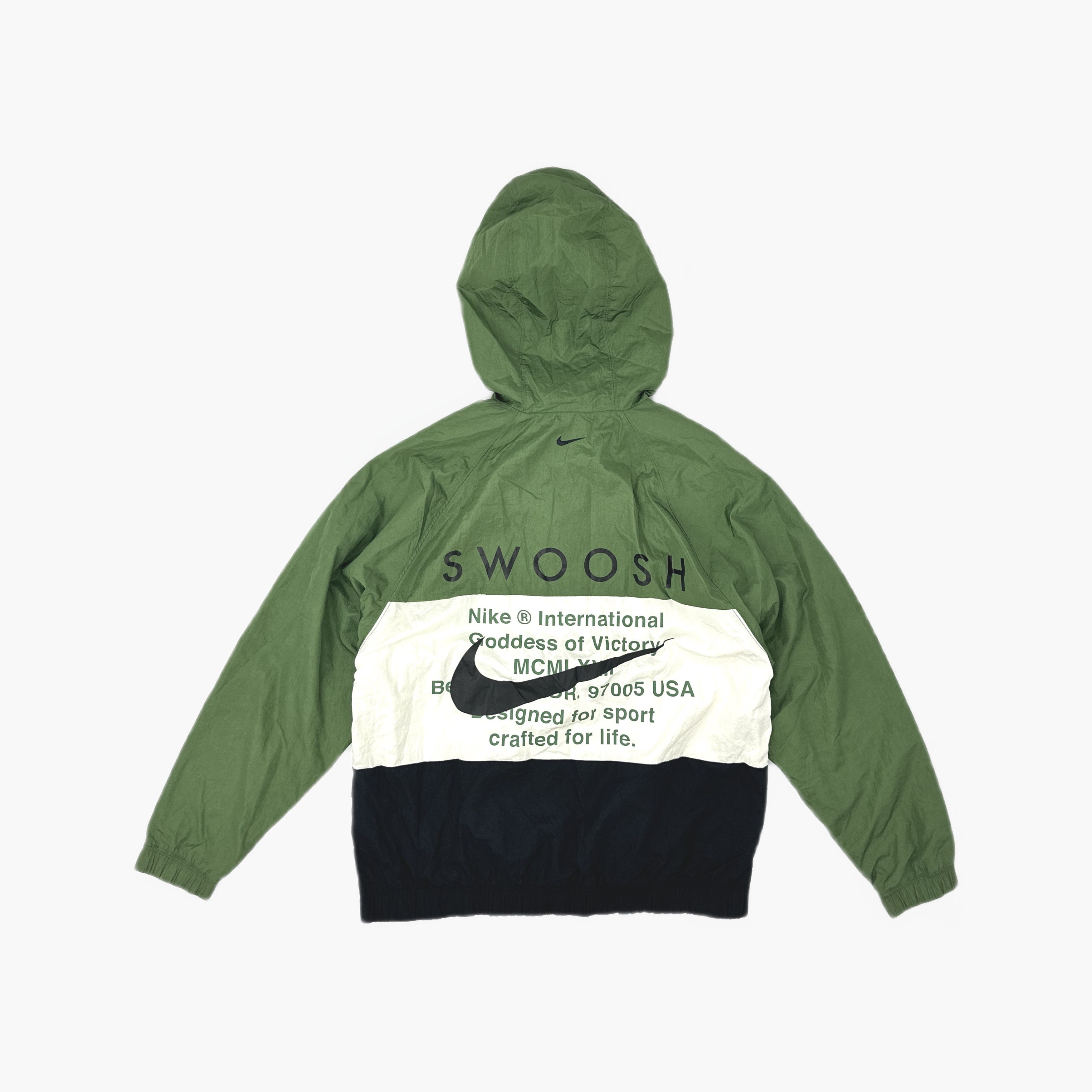 Nike Nike Colorblock Swoosh Windbreaker Size XL Size US XL / EU 56 / 4 - 2 Thumbnail