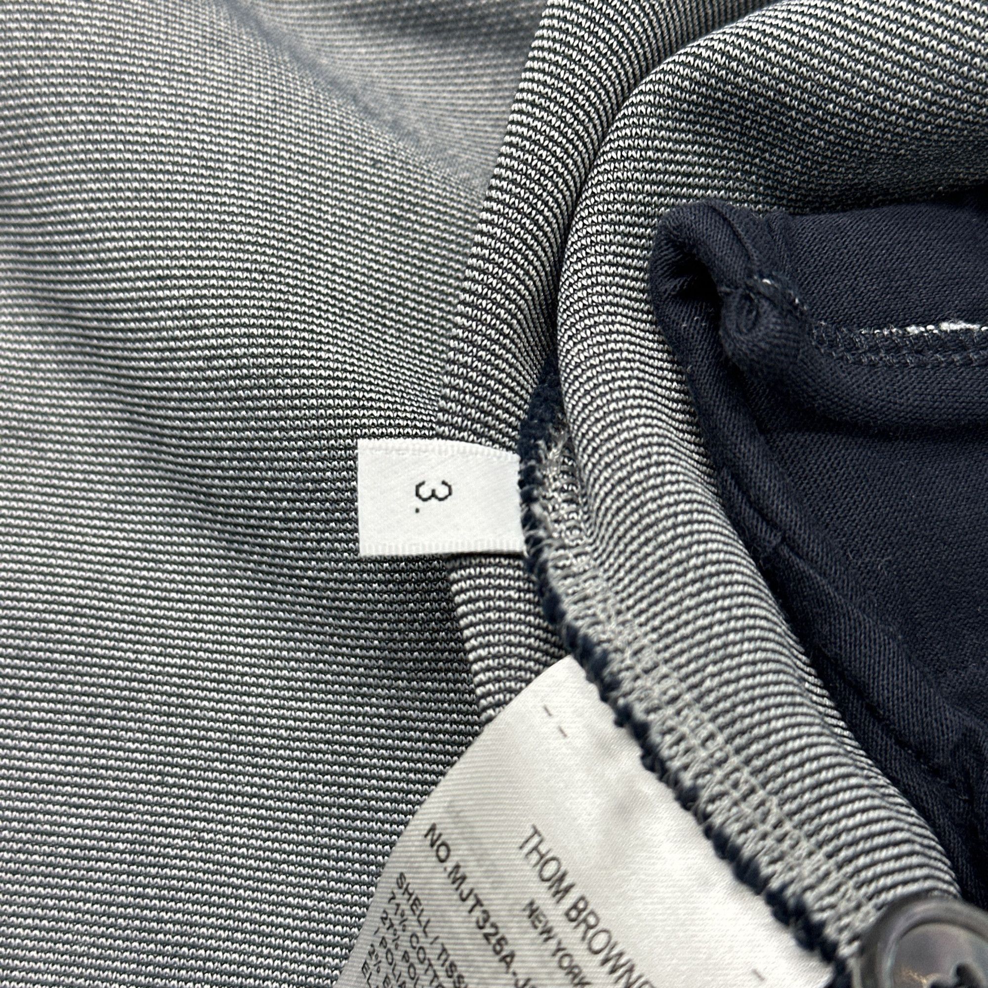 Thom Browne Thom Browne Signature Four-Bar Cardigan Size 3 Size US L / EU 52-54 / 3 - 4 Thumbnail