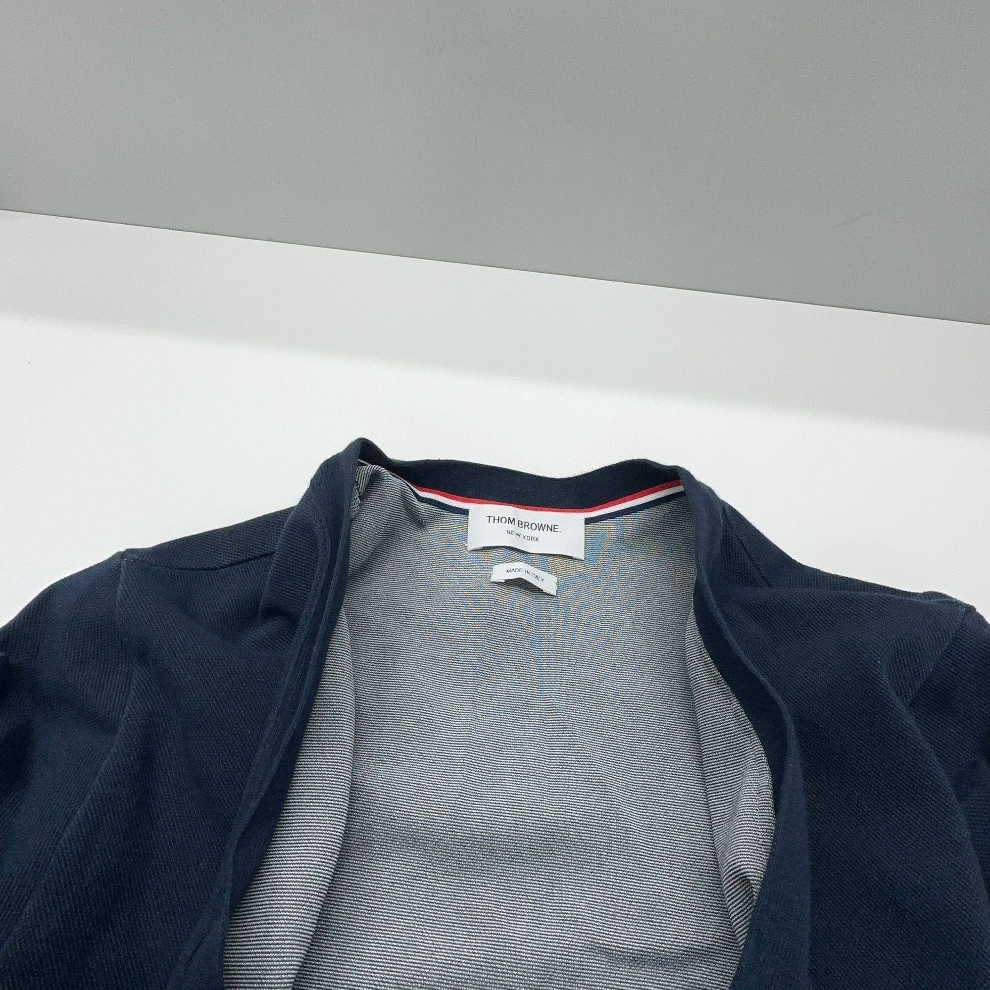 Thom Browne Thom Browne Signature Four-Bar Cardigan Size 3 Size US L / EU 52-54 / 3 - 6 Thumbnail