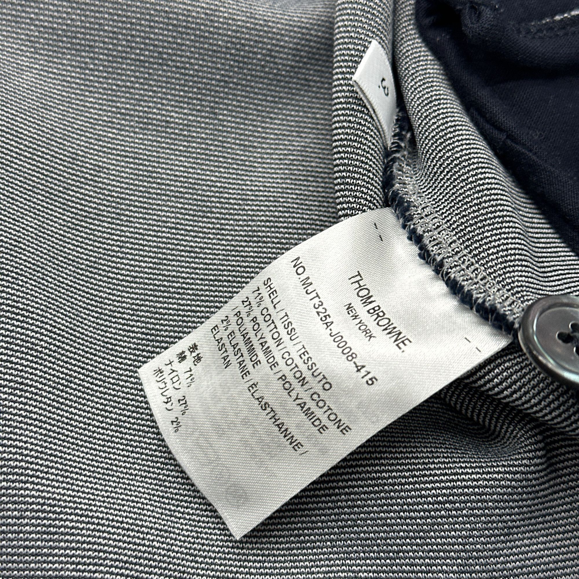 Thom Browne Thom Browne Signature Four-Bar Cardigan Size 3 Size US L / EU 52-54 / 3 - 3 Thumbnail