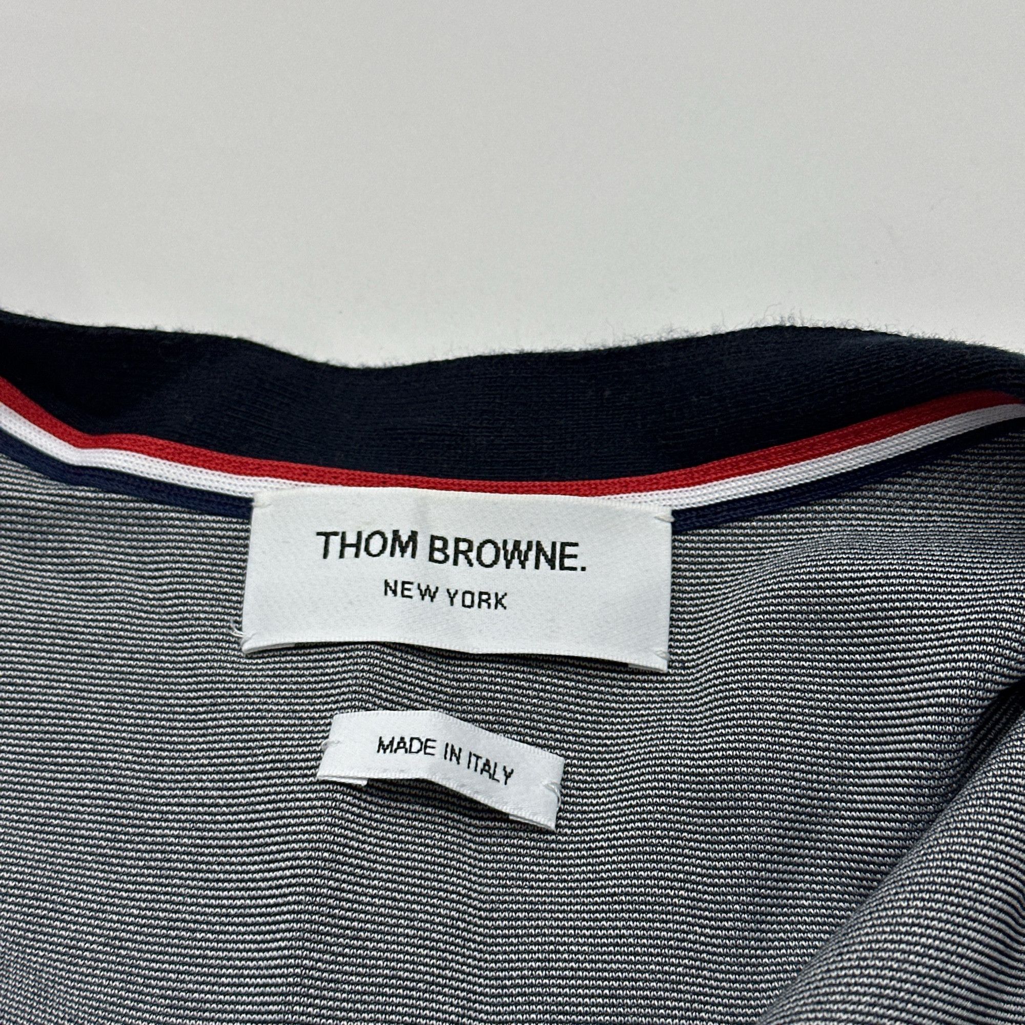 Thom Browne Thom Browne Signature Four-Bar Cardigan Size 3 Size US L / EU 52-54 / 3 - 5 Thumbnail