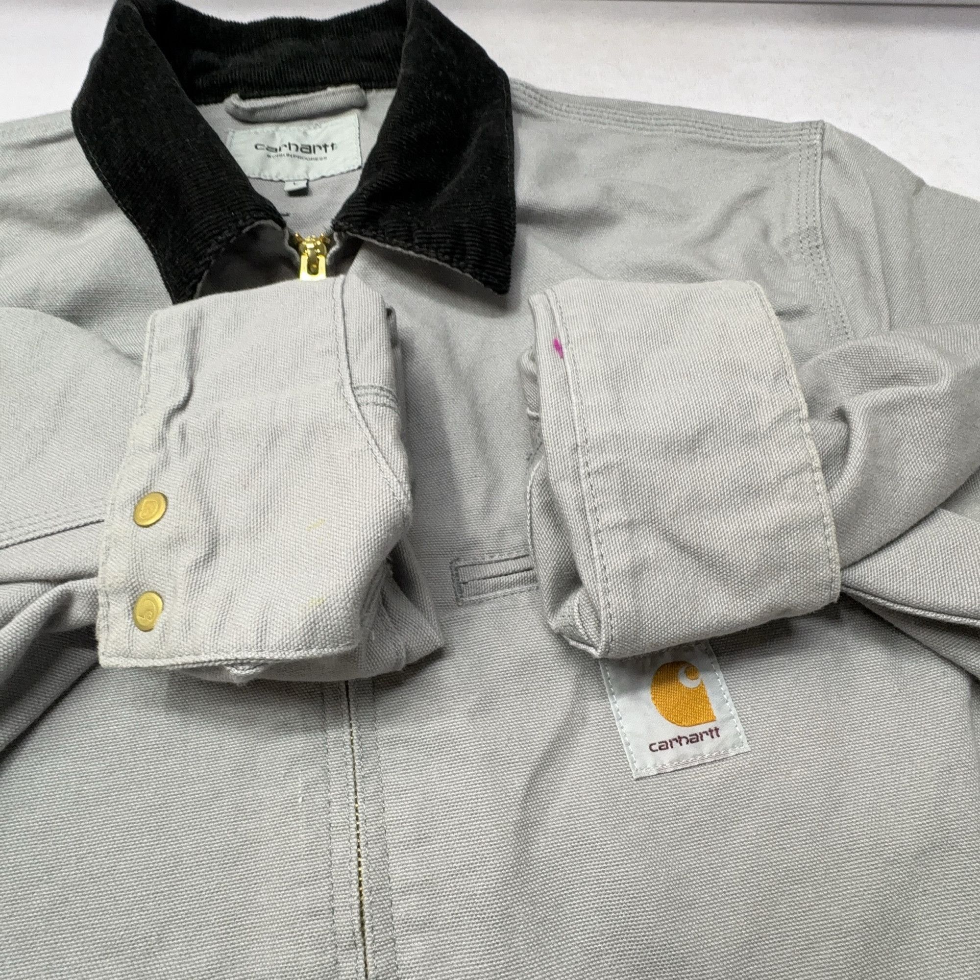 Carhartt Wip Carhartt WIP Detroit Jacket Gray Size L Size US L / EU 52-54 / 3 - 12 Thumbnail
