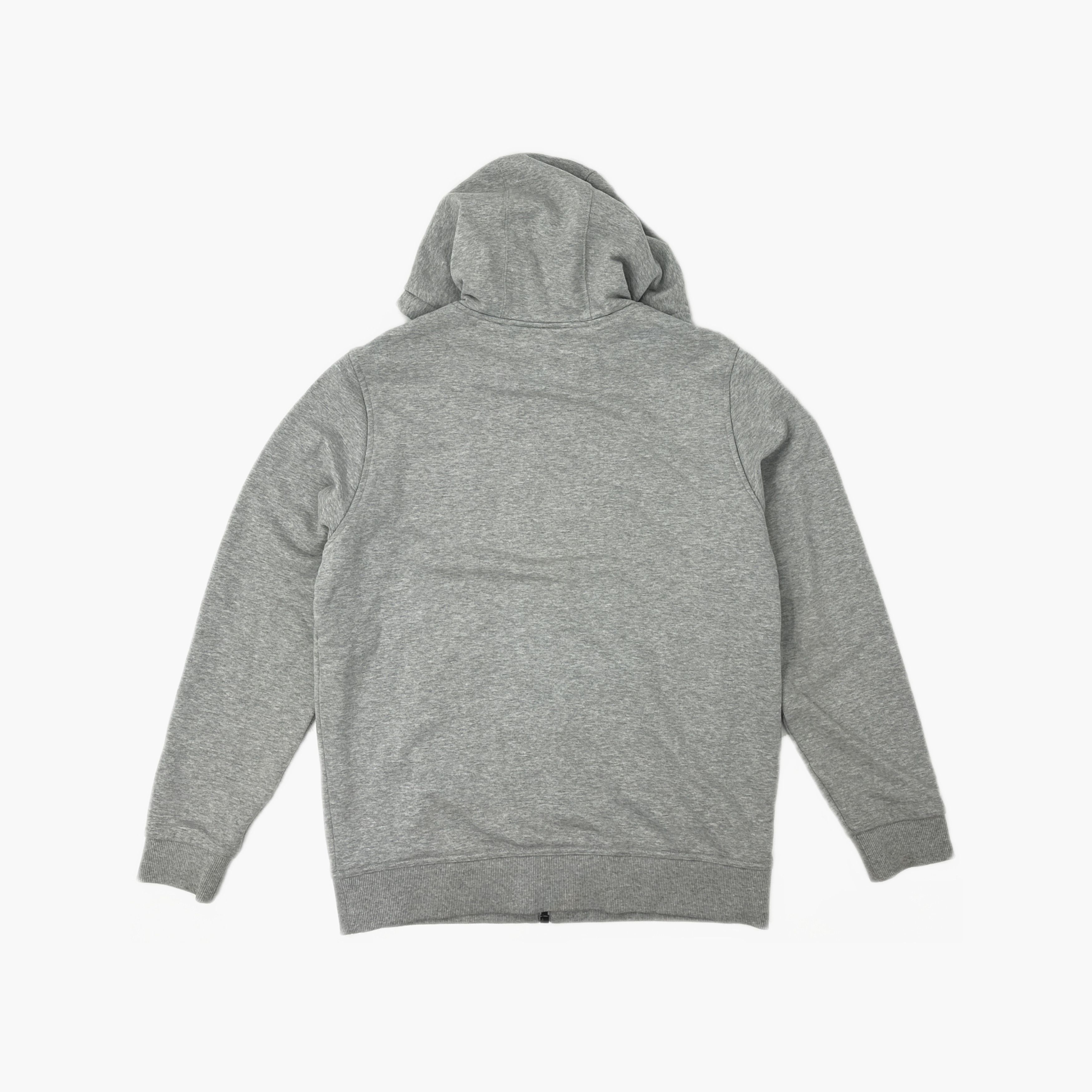 Burberry Burberry Check Lined Logo Patch Zip Hoodie Grey M Size US M / EU 48-50 / 2 - 2 Thumbnail