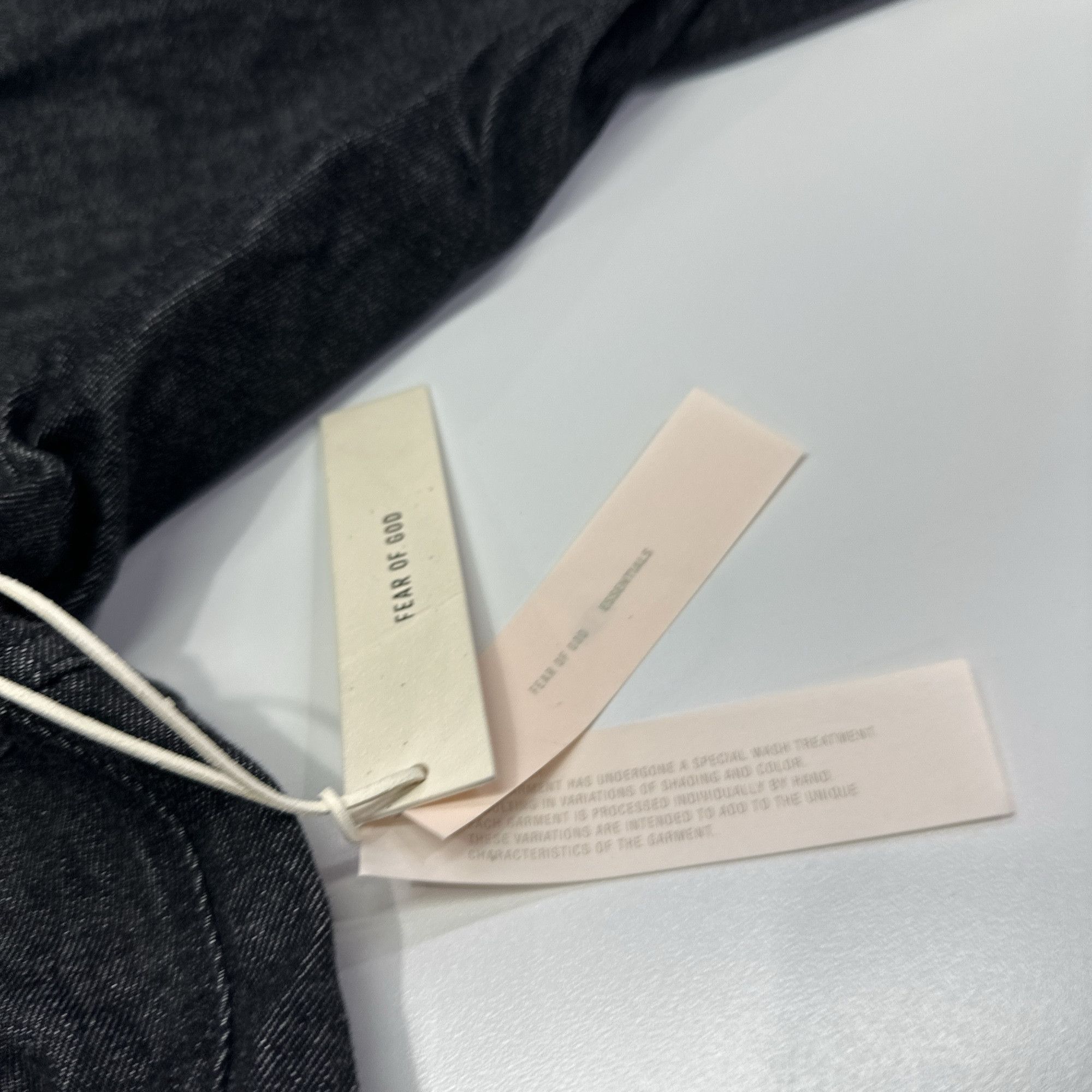 FOG Fear of God Essentials Denim Work Jacket Size 2XL Size US XXL / EU 58 / 5 - 4 Thumbnail