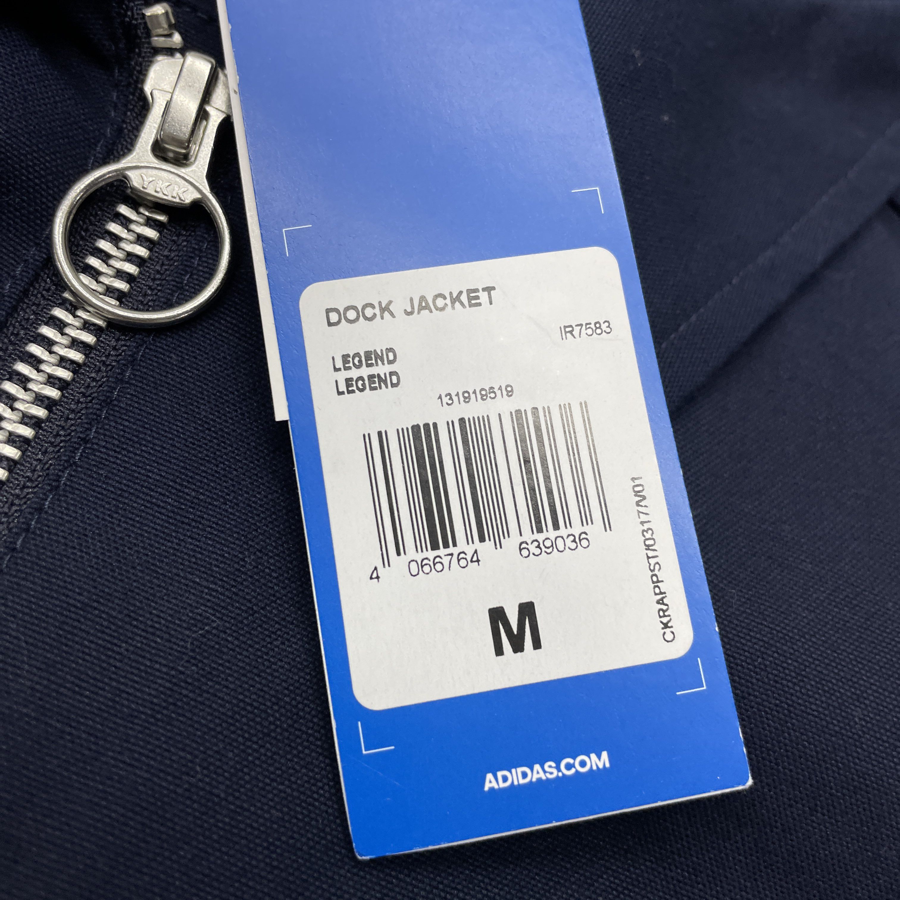 Adidas Adidas Originals Dock Jacket Size M Size US M / EU 48-50 / 2 - 5 Thumbnail