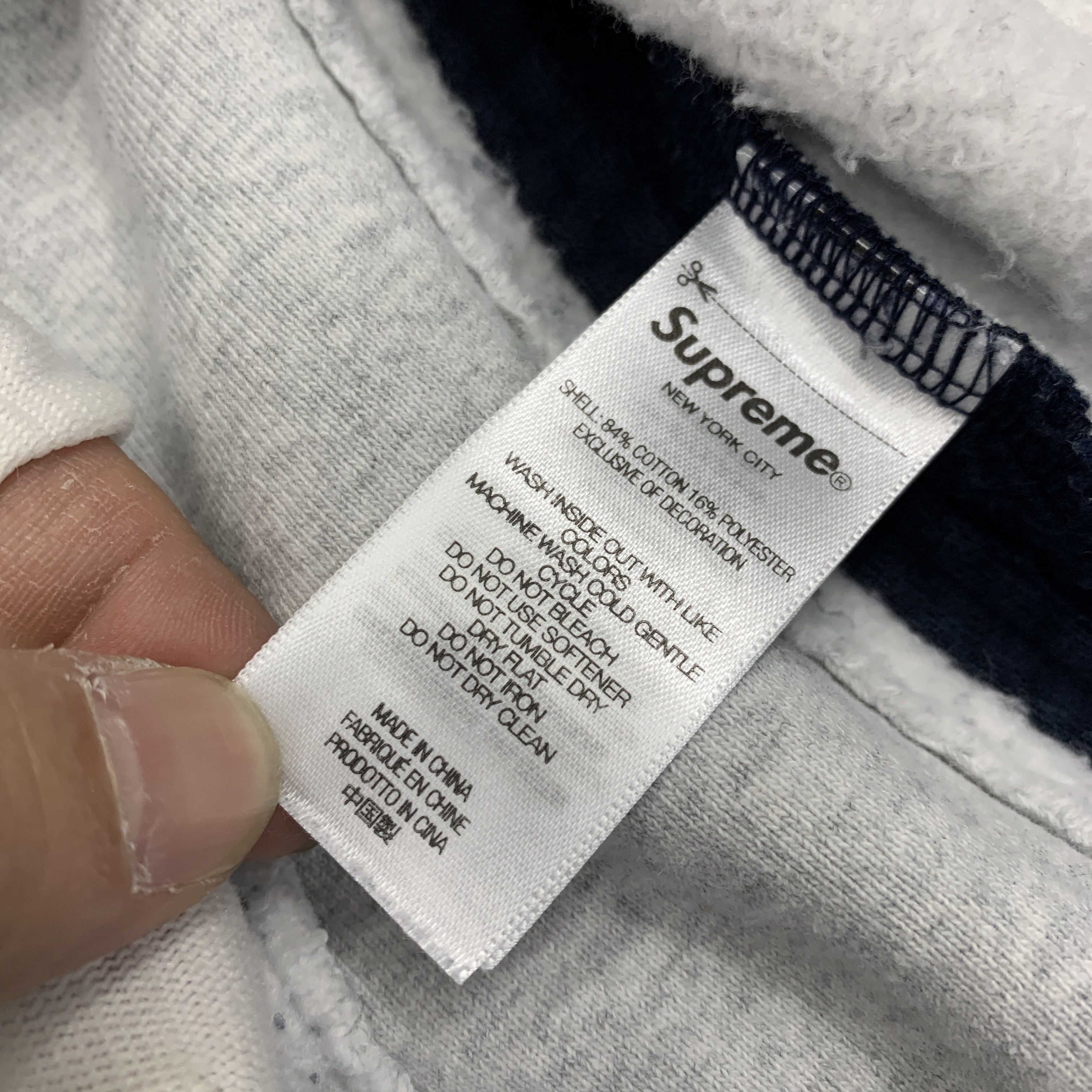 Supreme Supreme Patchwork Zip Up Hoodie Size L Size US L / EU 52-54 / 3 - 4 Thumbnail