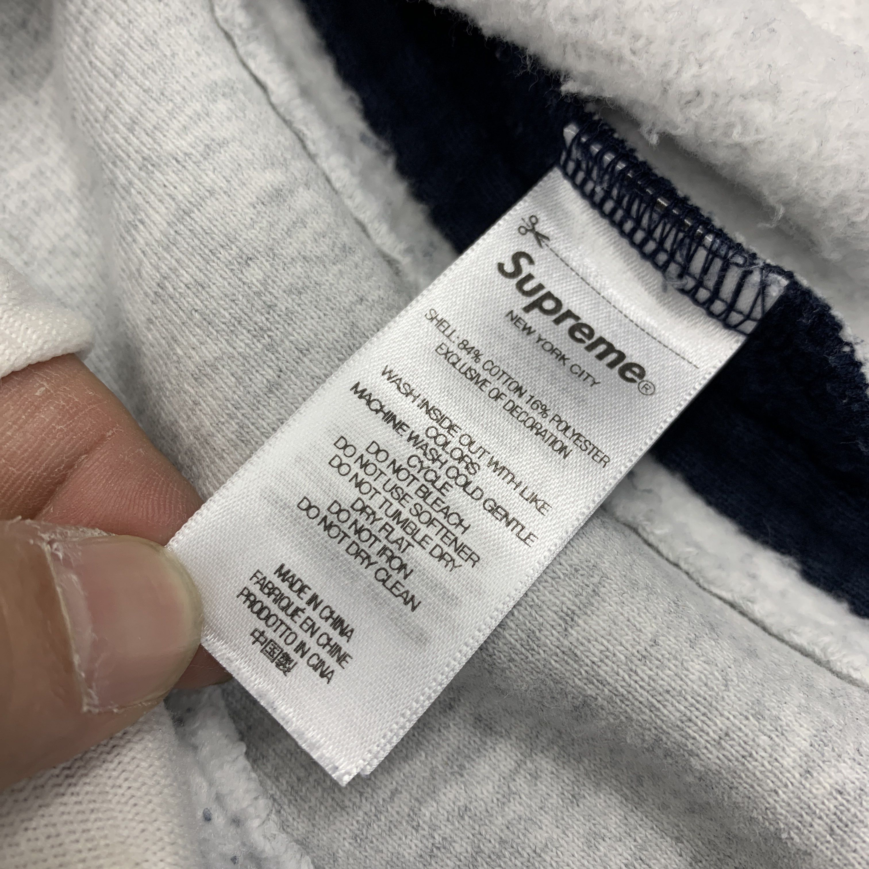 Supreme Supreme Patchwork Zip Up Hoodie Size L Size US L / EU 52-54 / 3 - 5 Thumbnail