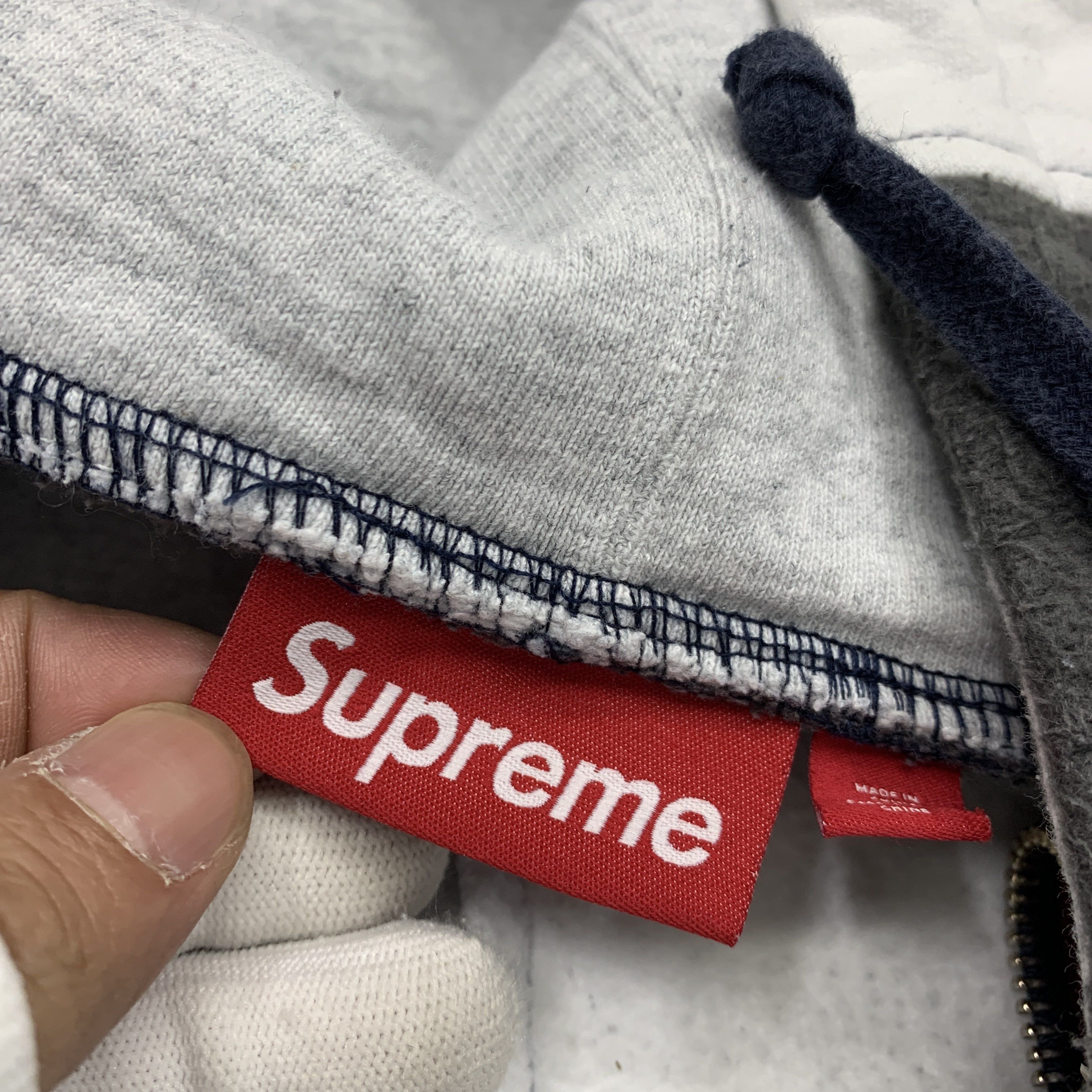Supreme Supreme Patchwork Zip Up Hoodie Size L Size US L / EU 52-54 / 3 - 3 Thumbnail