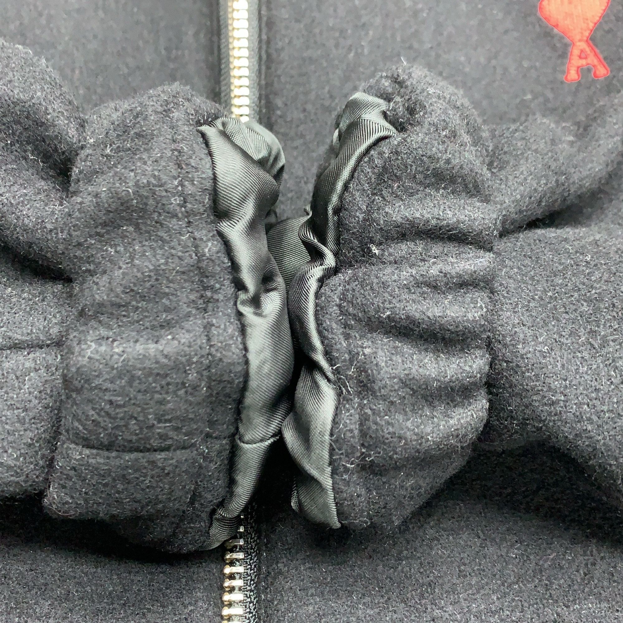 AMI Ami Paris Heart Logo Bomber Jacket XS Size US XS / EU 42 / 0 - 5 Thumbnail