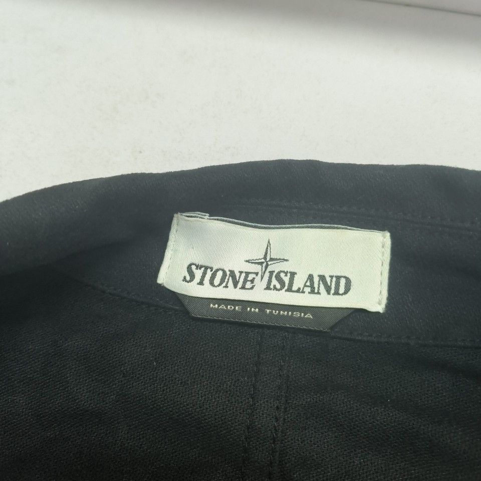 Stone Island Stone Island Cotton Zip Front Jacket Black Size S Size US S / EU 44-46 / 1 - 5 Thumbnail