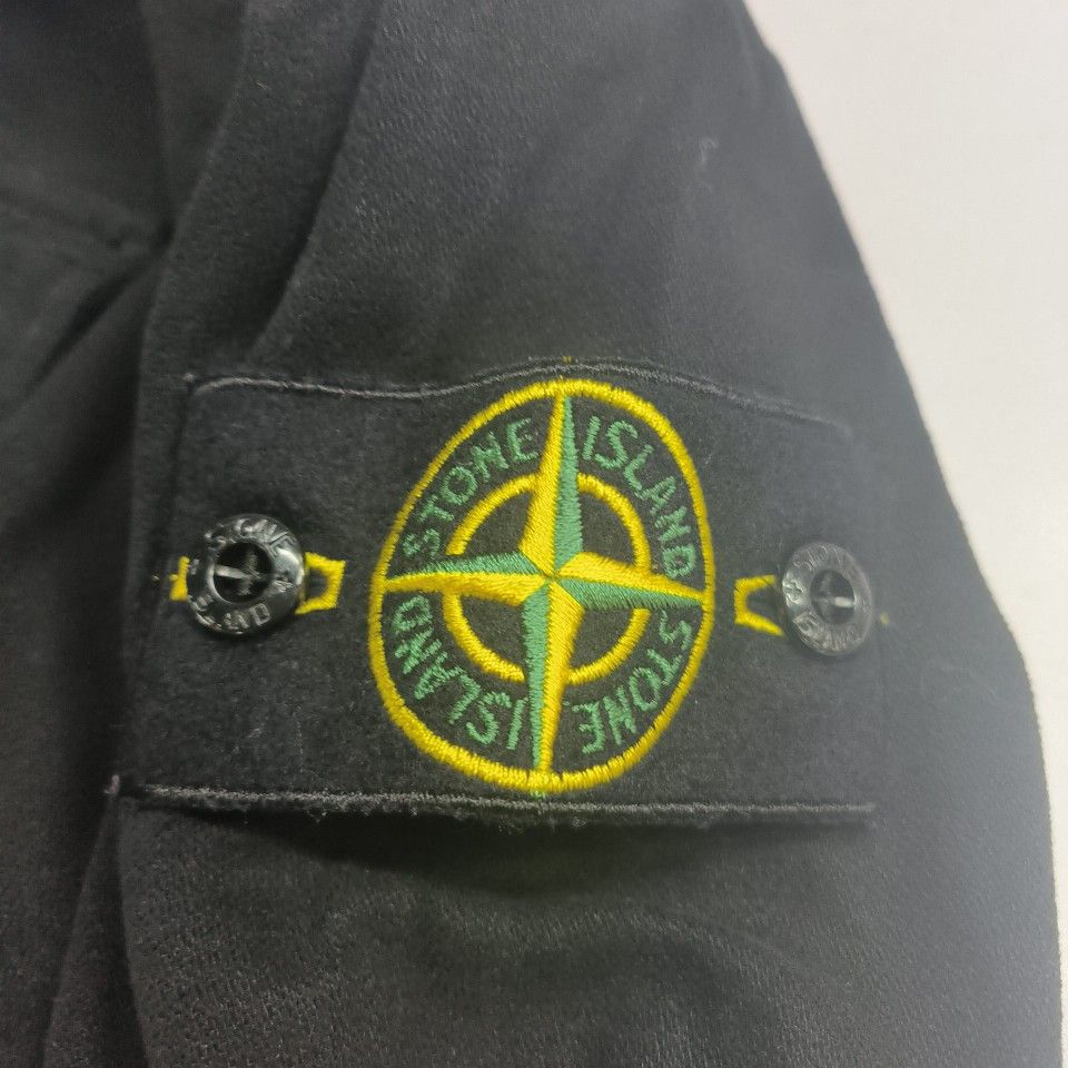 Stone Island Stone Island Cotton Zip Front Jacket Black Size S Size US S / EU 44-46 / 1 - 4 Thumbnail