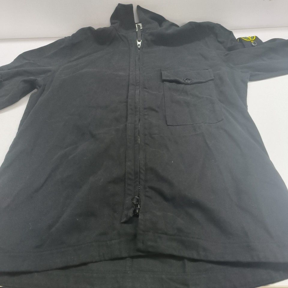 Stone Island Stone Island Cotton Zip Front Jacket Black Size S Size US S / EU 44-46 / 1 - 11 Thumbnail