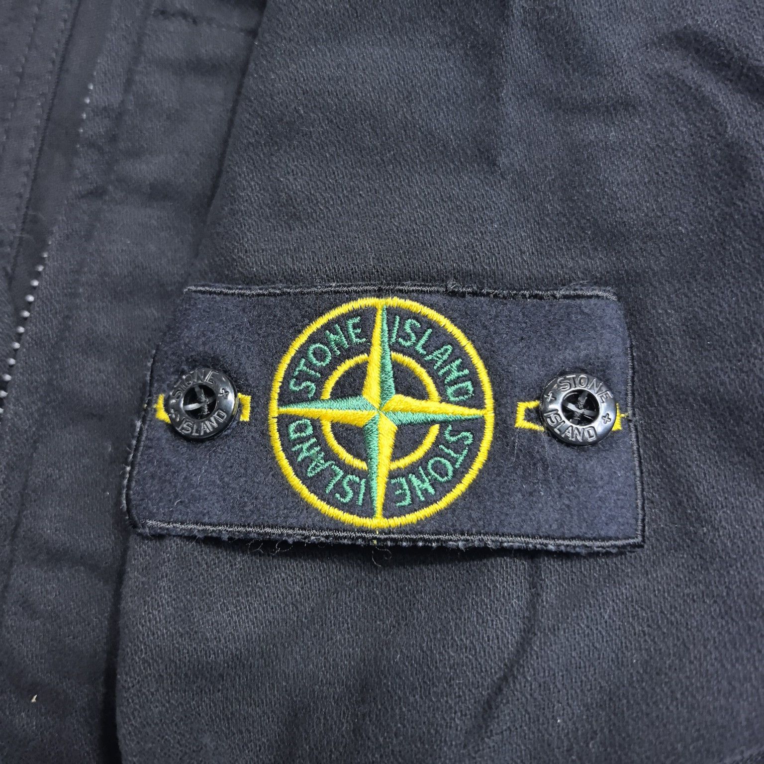 Stone Island Stone Island Compass Patch Cotton Jacket Size M Size US M / EU 48-50 / 2 - 3 Thumbnail