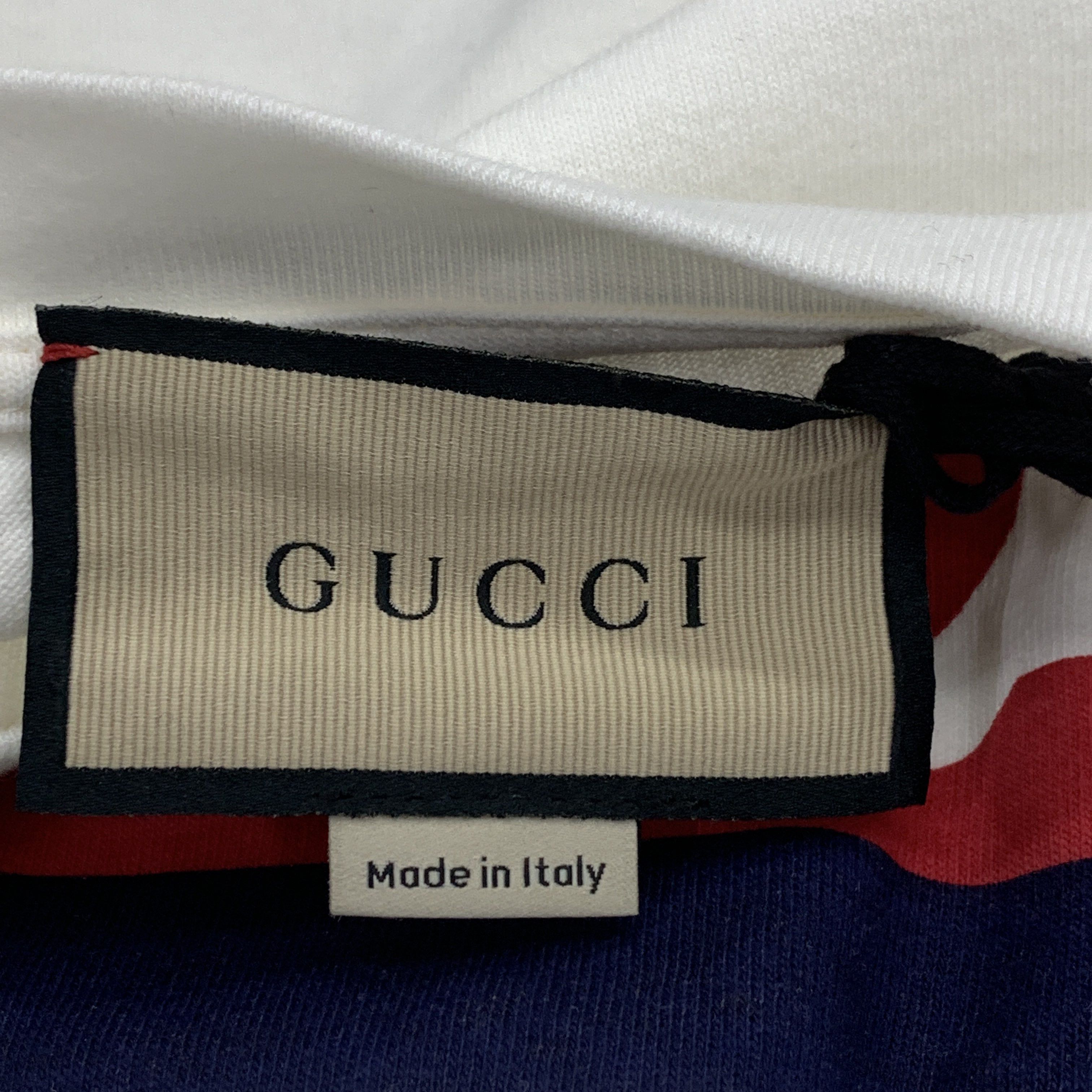 Gucci Gucci Stripe Logo T-Shirt Size XXL Size US XXL / EU 58 / 5 - 3 Thumbnail