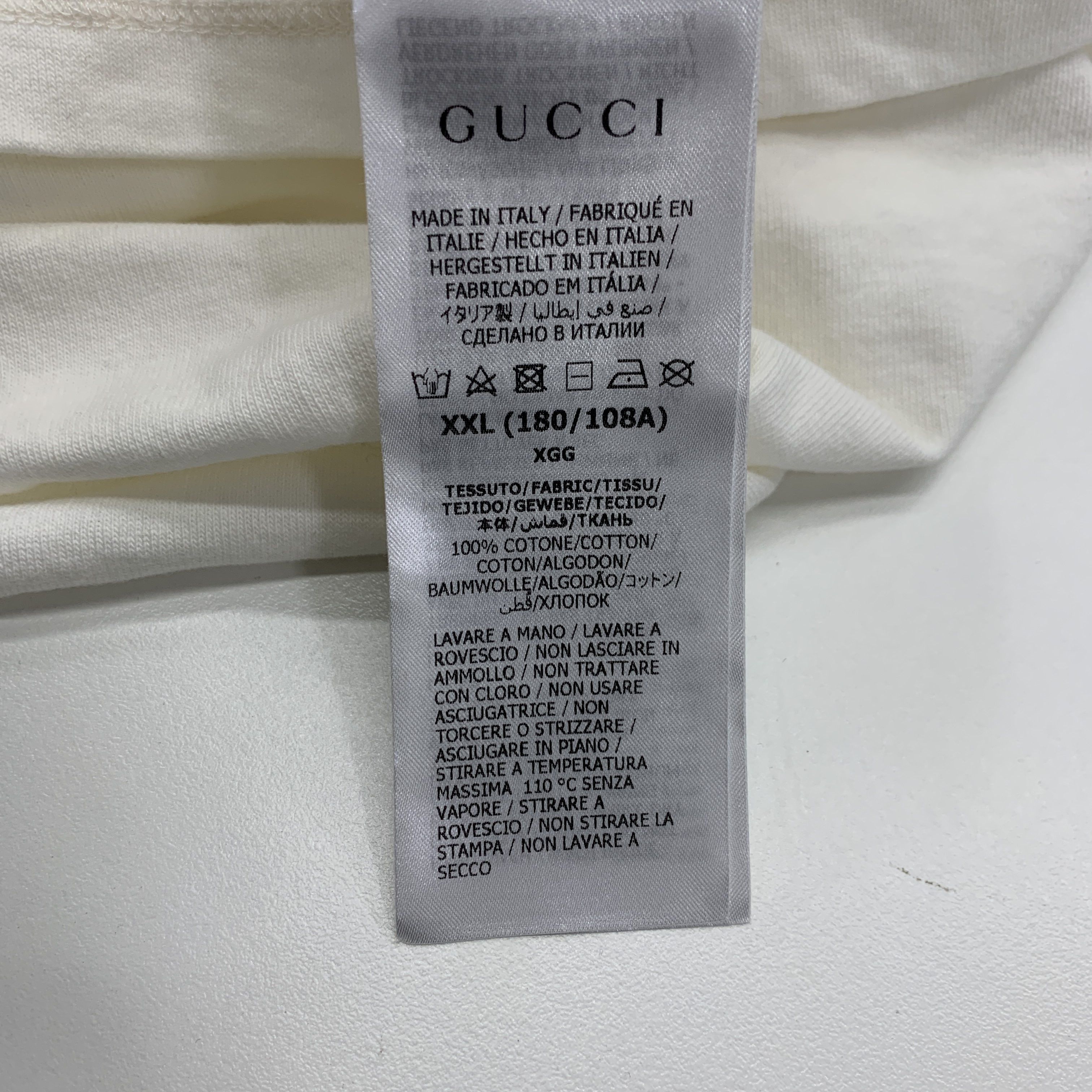 Gucci Gucci Stripe Logo T-Shirt Size XXL Size US XXL / EU 58 / 5 - 4 Thumbnail
