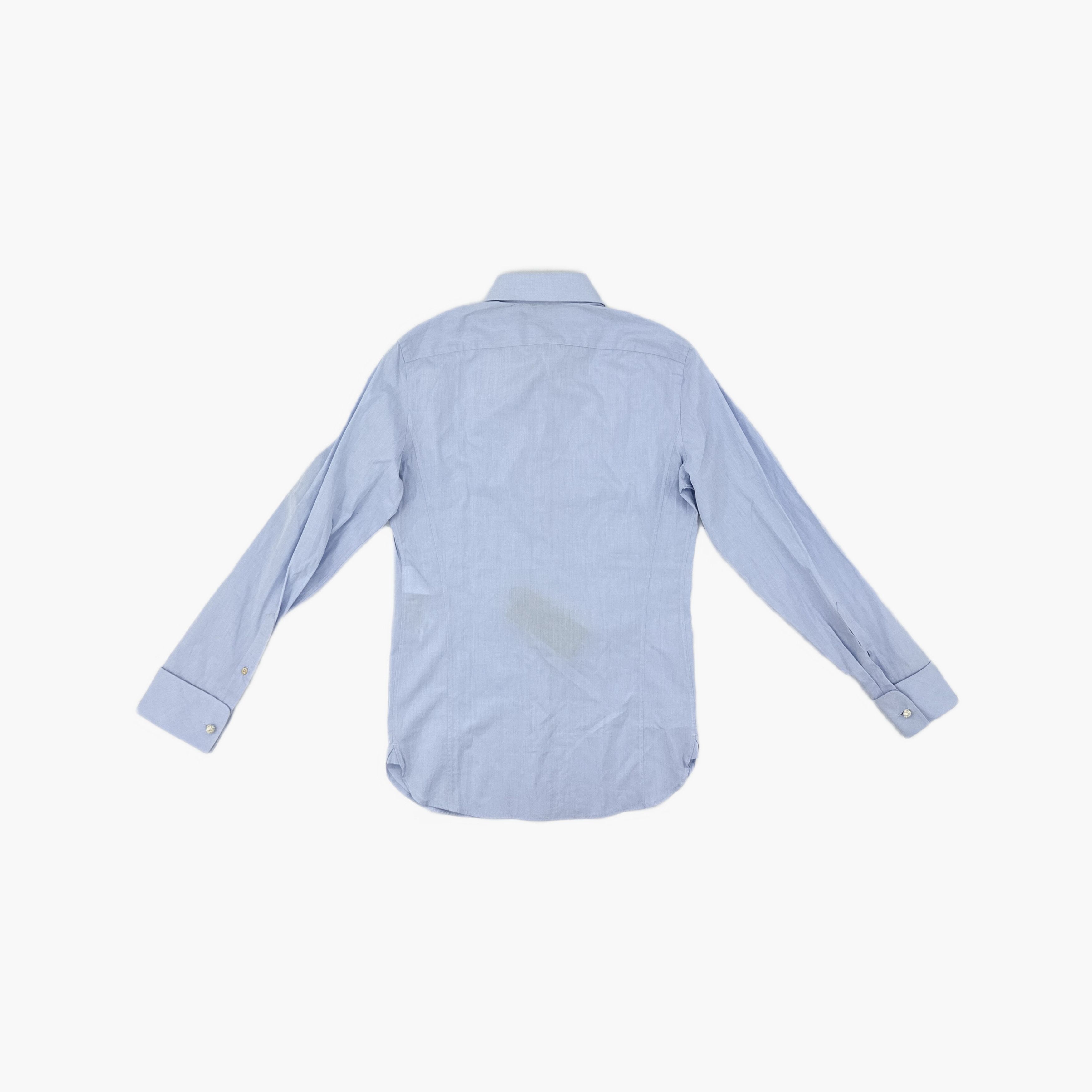 Gucci Gucci Solid Long Sleeve Shirt Size S Size US S / EU 44-46 / 1 - 2 Thumbnail