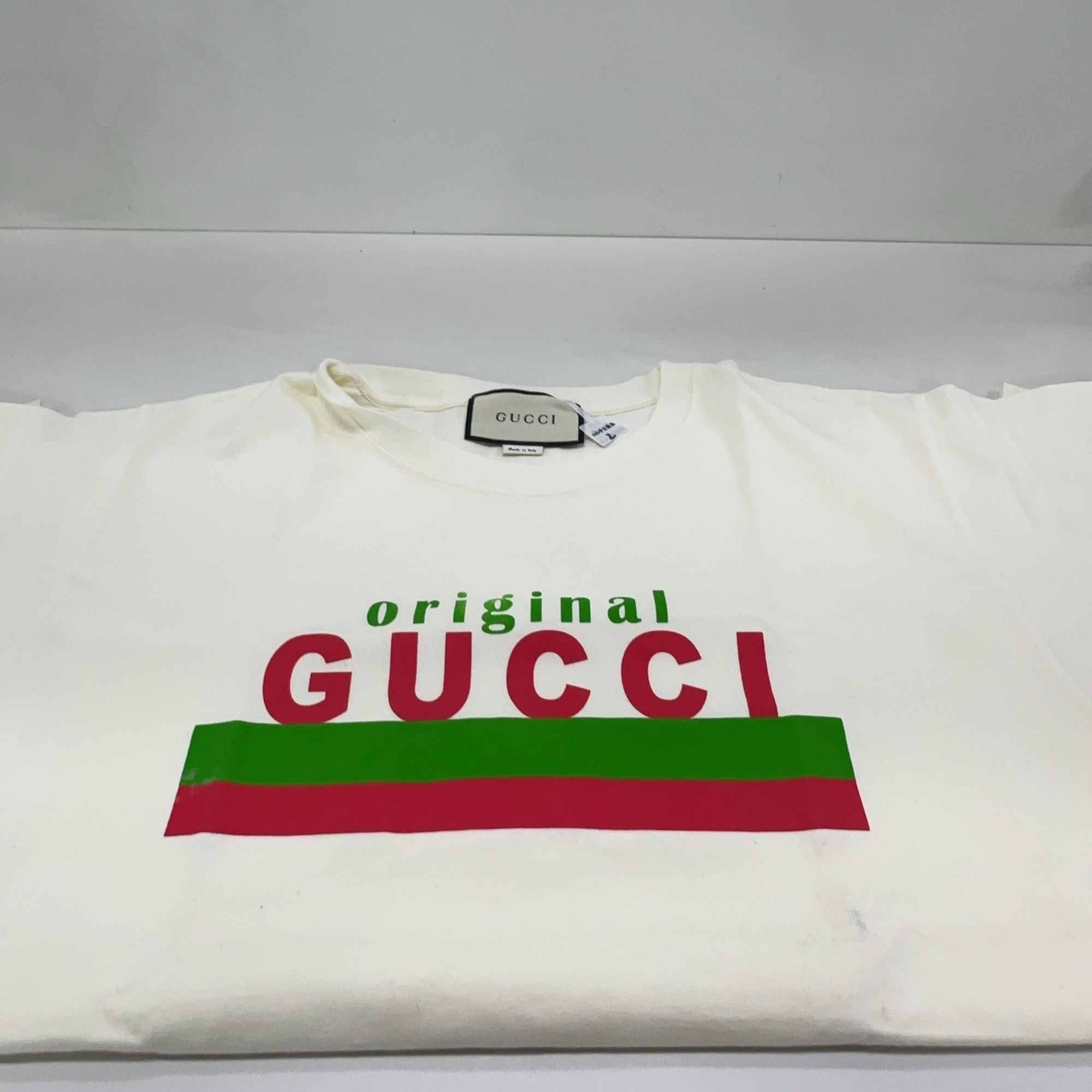 Gucci Gucci Original Logo T-Shirt Size US S Size US S / EU 44-46 / 1 - 9 Thumbnail