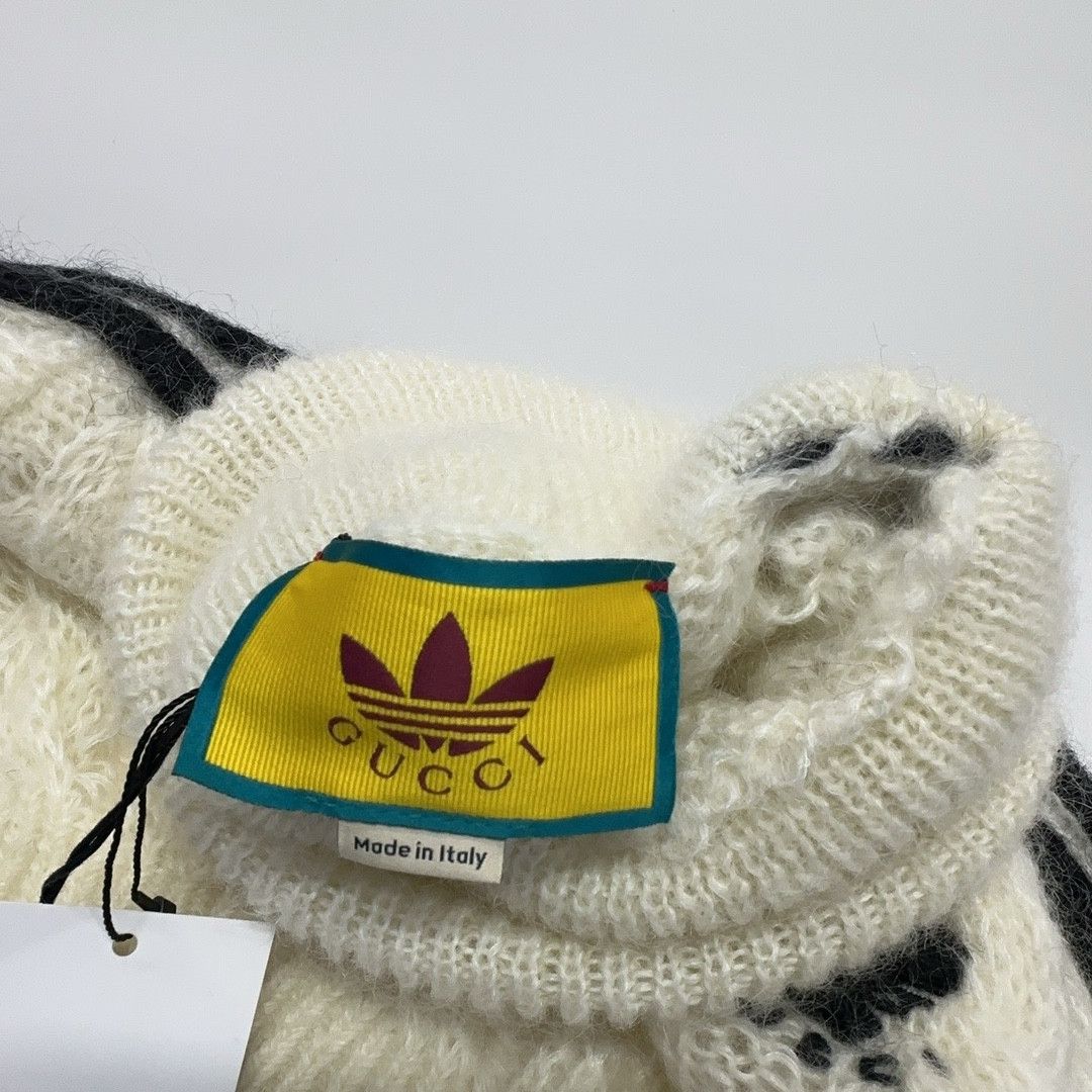 Gucci Gucci x Adidas Mohair Turtleneck Sweater Size XXS Size XXS / US 00 / IT 34 - 6 Thumbnail