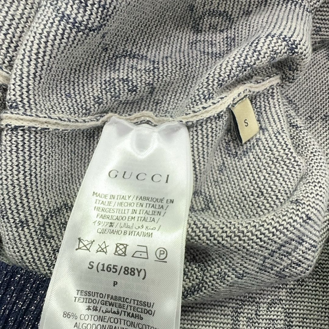 Gucci Gucci GG Jacquard Cardigan Size S Size S / US 4 / IT 40 - 5 Thumbnail