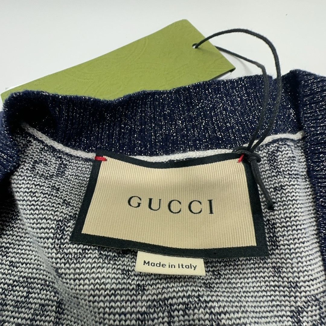 Gucci Gucci GG Jacquard Cardigan Size S Size S / US 4 / IT 40 - 3 Thumbnail