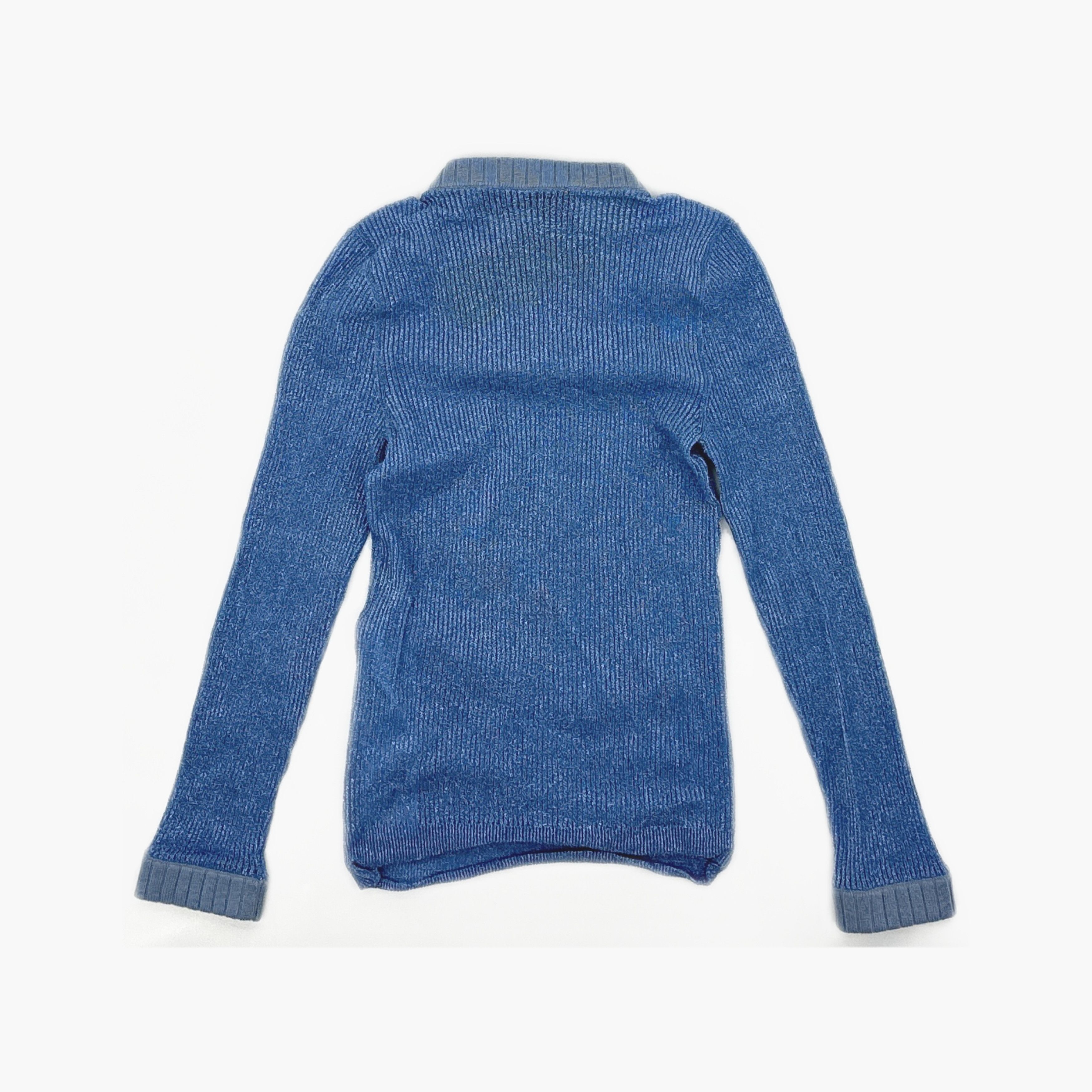 Gucci Gucci Metallic Knit Long Sleeve Top Size S Size S / US 4 / IT 40 - 2 Thumbnail