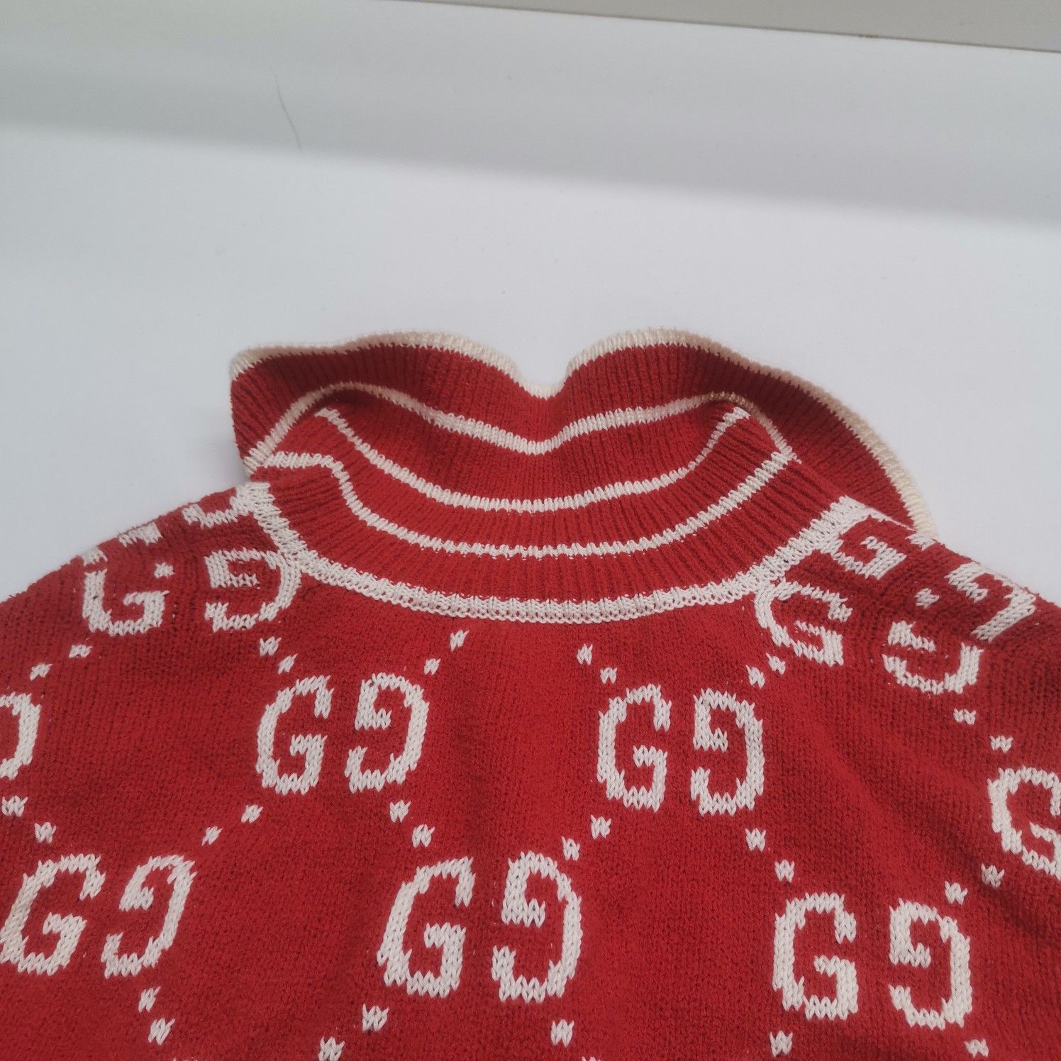 Gucci Gucci Monogram Knit Mini Dress Size XS Size XS / US 0-2 / IT 36-38 - 3 Thumbnail